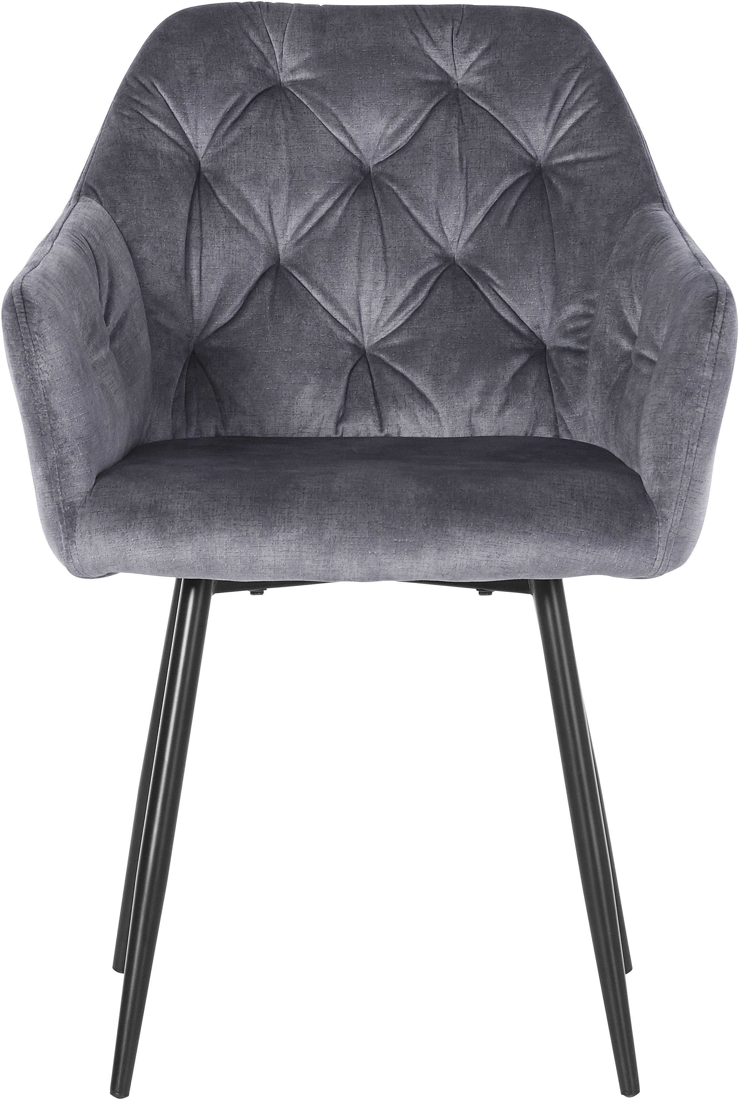 Thumbnail - HELA Esszimmerstuhl "Kira Schalenstuhl Boho, Bestseller" (Set) 4 Stk.Armlehnstuhl Samt oder Microfaser Bezug