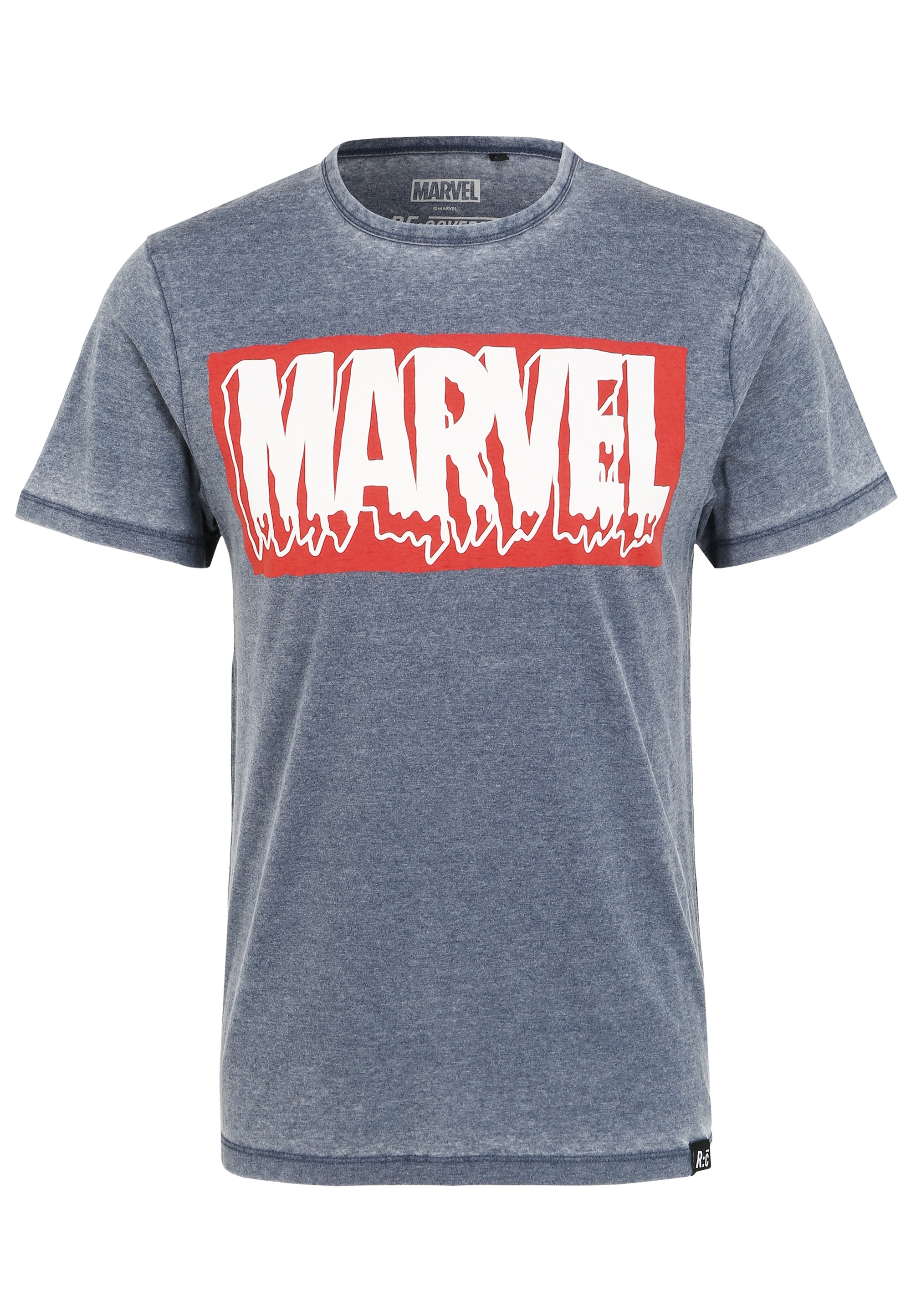 Recovered T-Shirt »Marvel Slime Logo Vintage« 1 Stk. mit Marvel Logoprint