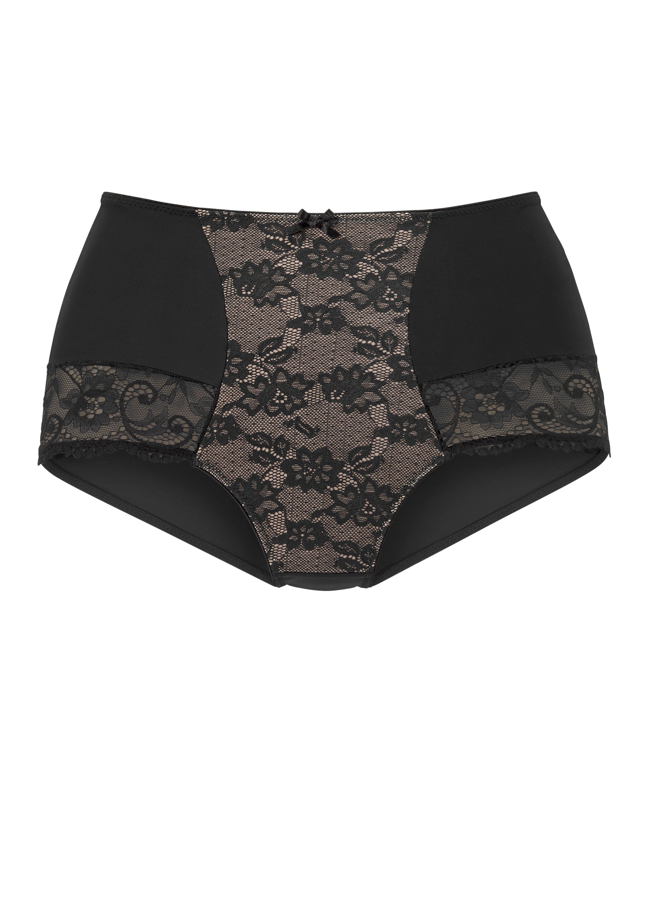 Nuance High-Waist-Panty, mit Spitzeneinsätzen | BAUR