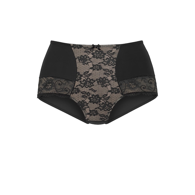 Nuance High-Waist-Panty, mit Spitzeneinsätzen | BAUR