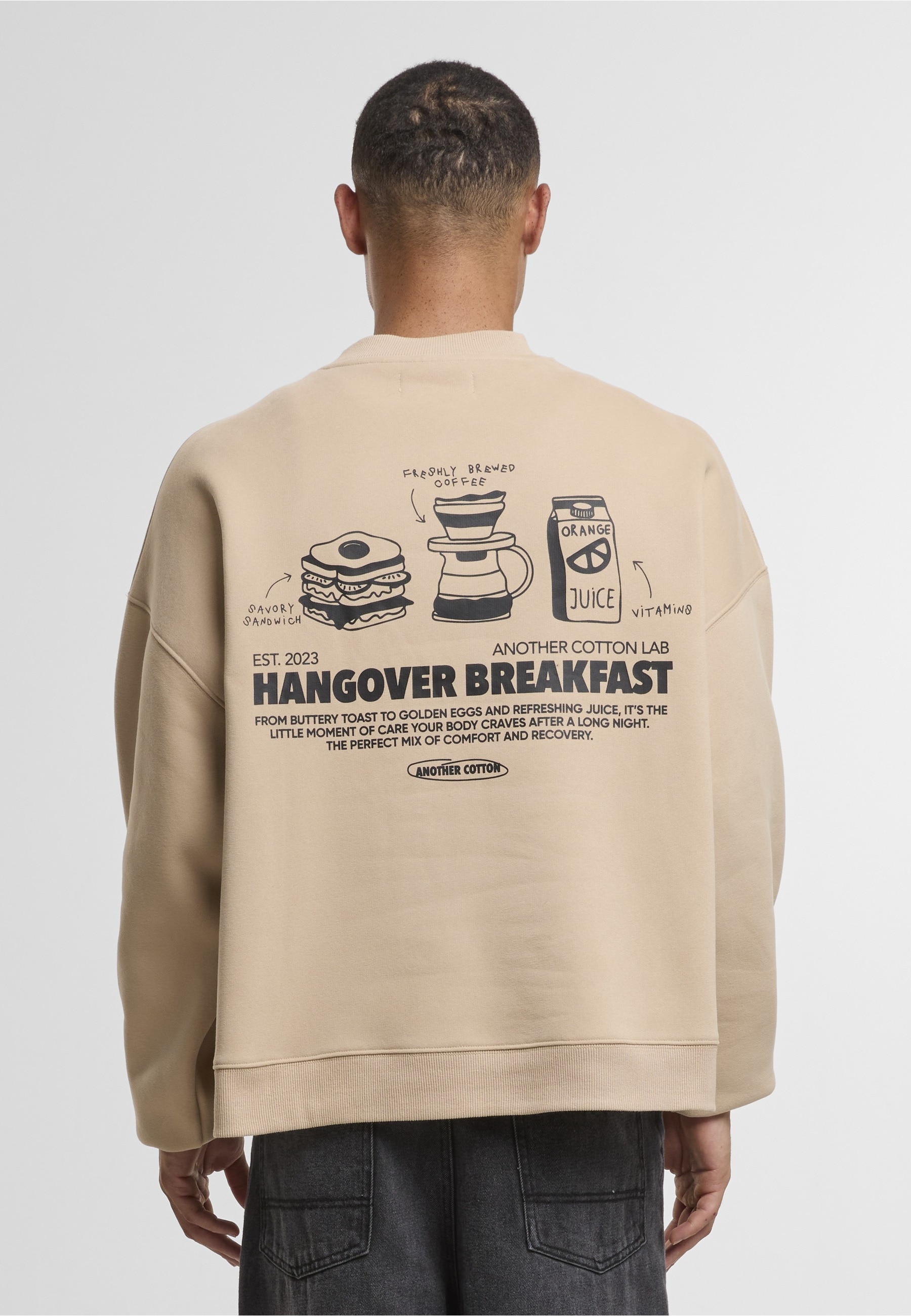 Another Cotton Lab Sweater »Another Cotton Lab Hangover Breakfast Sweatshirt«, 1

