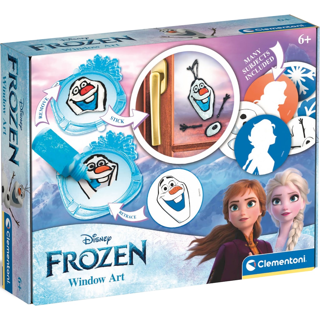 Clementoni® Kreativset »Fensterbilder Frozen 2«