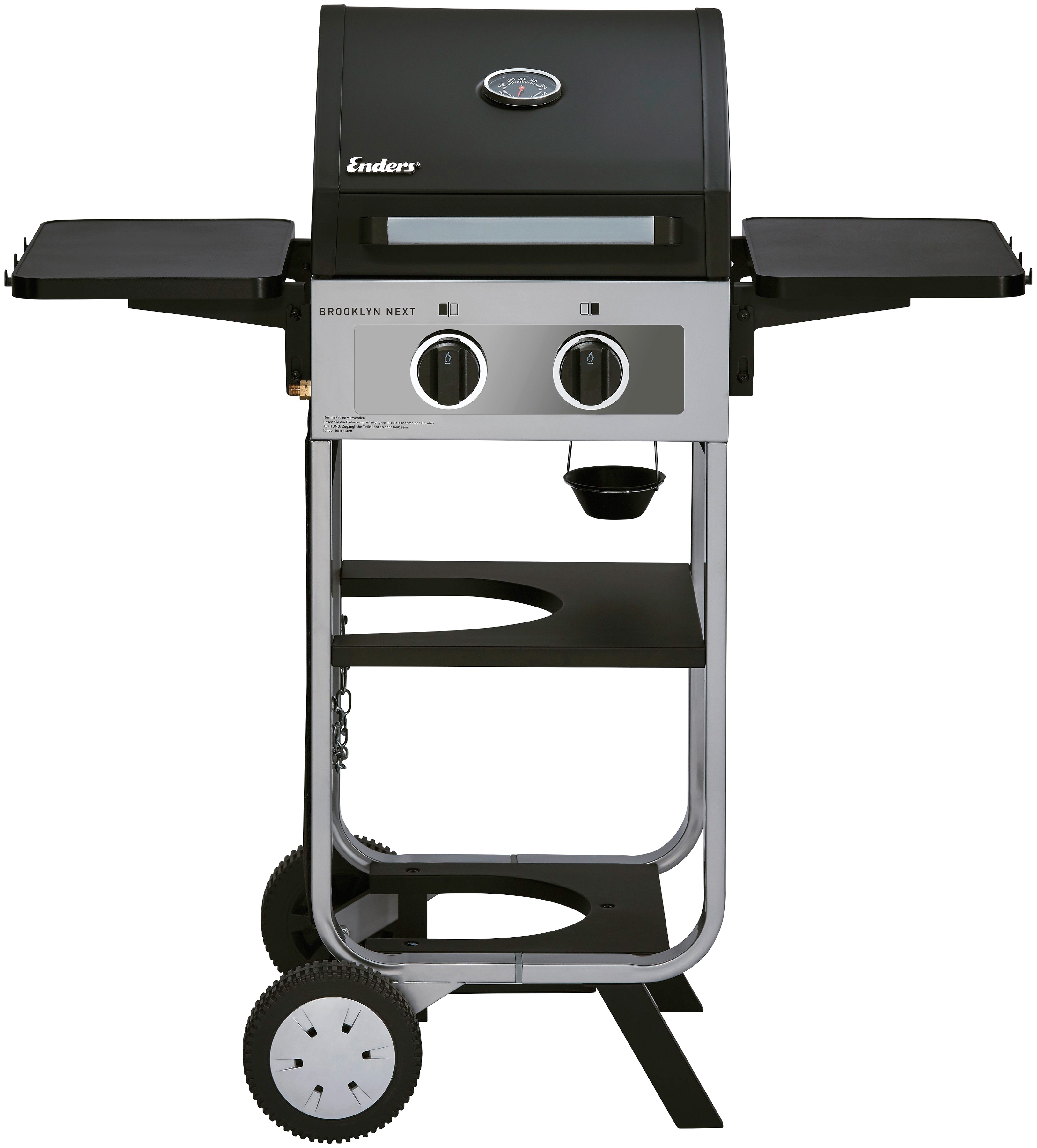 Enders Gasgrill Brooklyn Next 2, BxTxH: 100x54x106,5 cm silberfarben Gasgrills Grills Garten Balkon