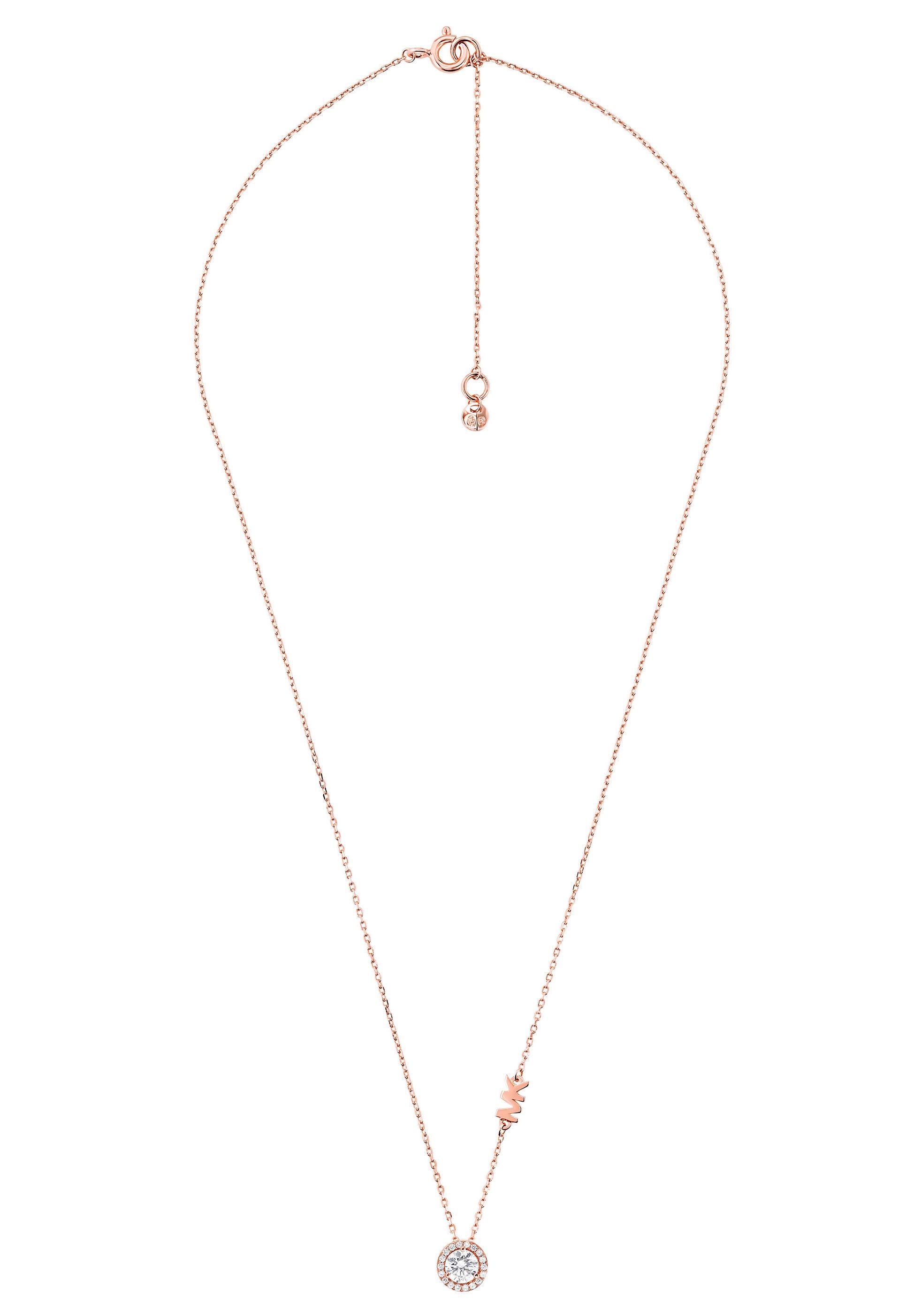 MICHAEL KORS Kette mit Anhänger »PREMIUM, MKC1208AN791«, mit Zirkonia (synth.)