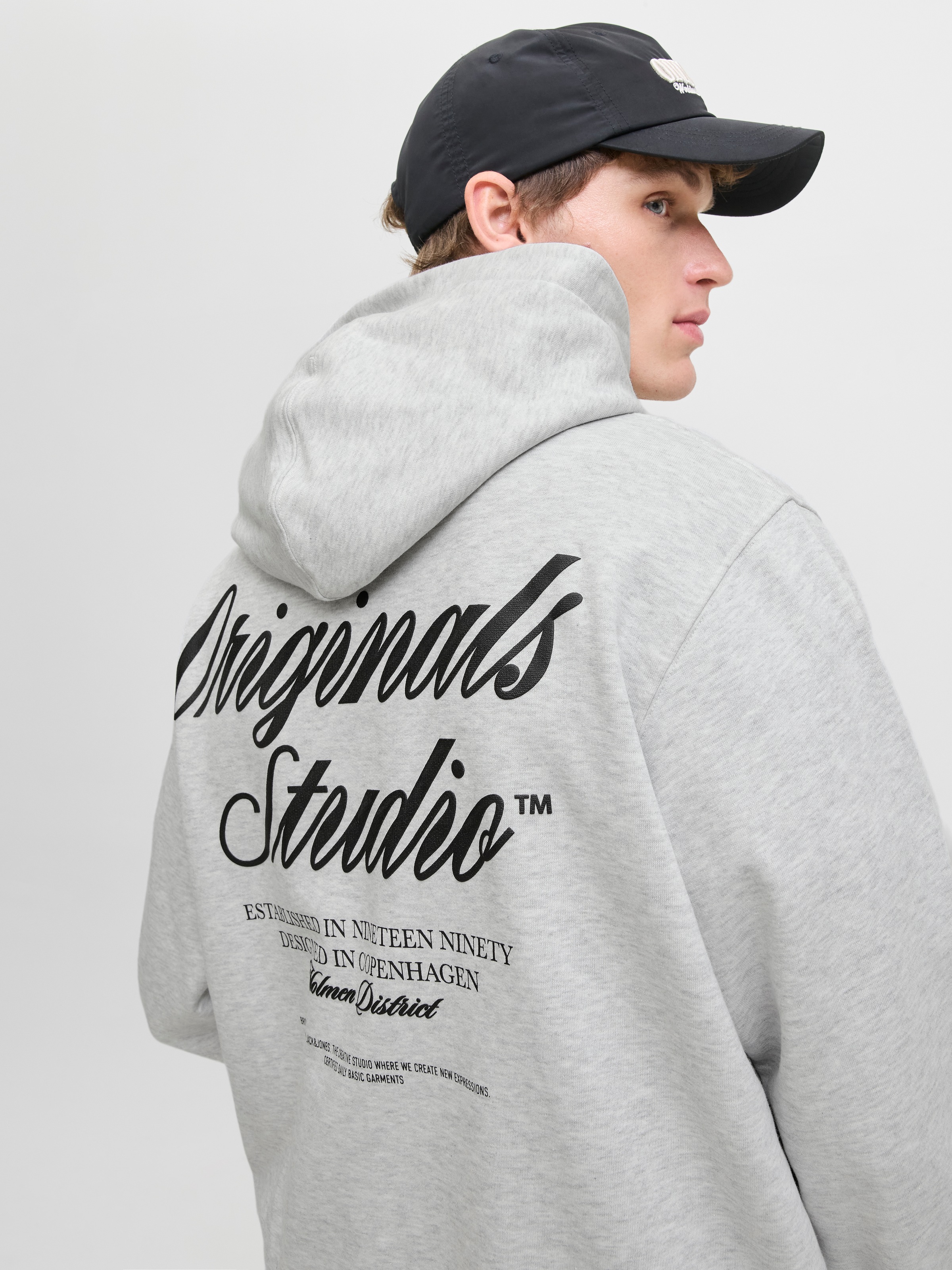 Jack & Jones Kapuzensweatshirt "JORNORREBRO TYPO BACK SWEAT HOOD SN" günstig online kaufen