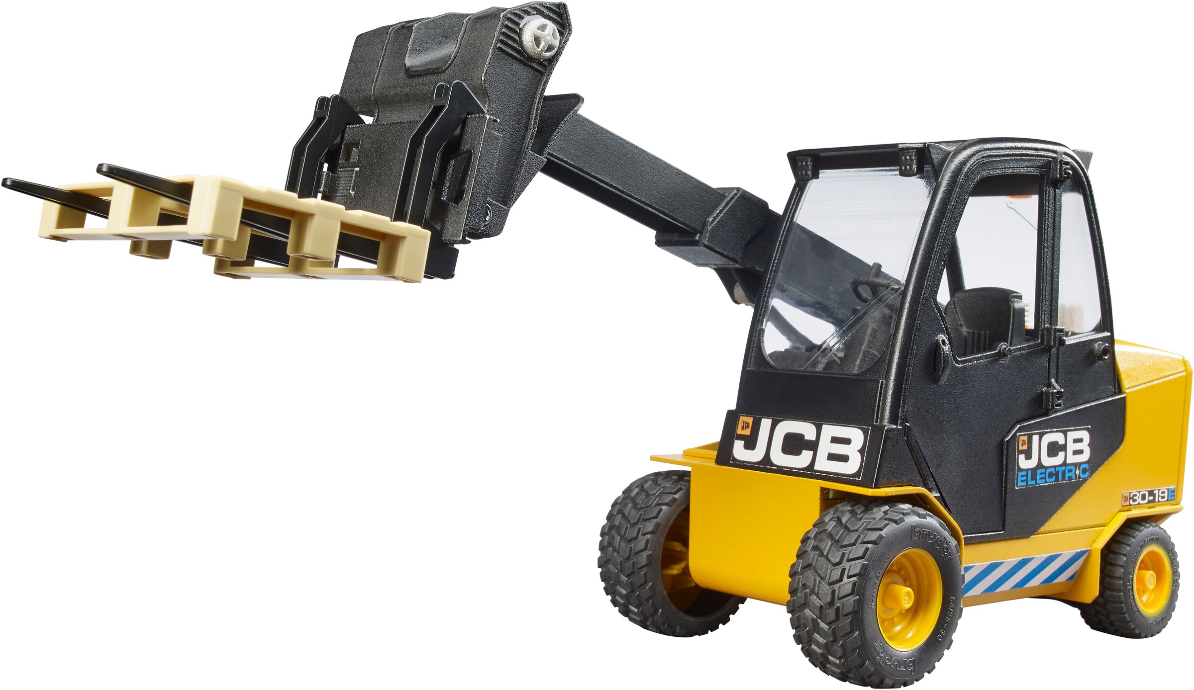 Bruder® Spielzeug-Radlader »JCB Teletruk mit Palette (02512)«, Made in Europe