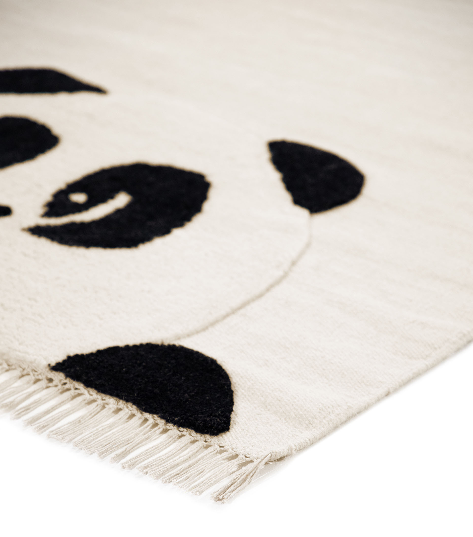 Thumbnail - carpetfine Kinderteppich "Panda" rechteckig 0,6 mm Höhe