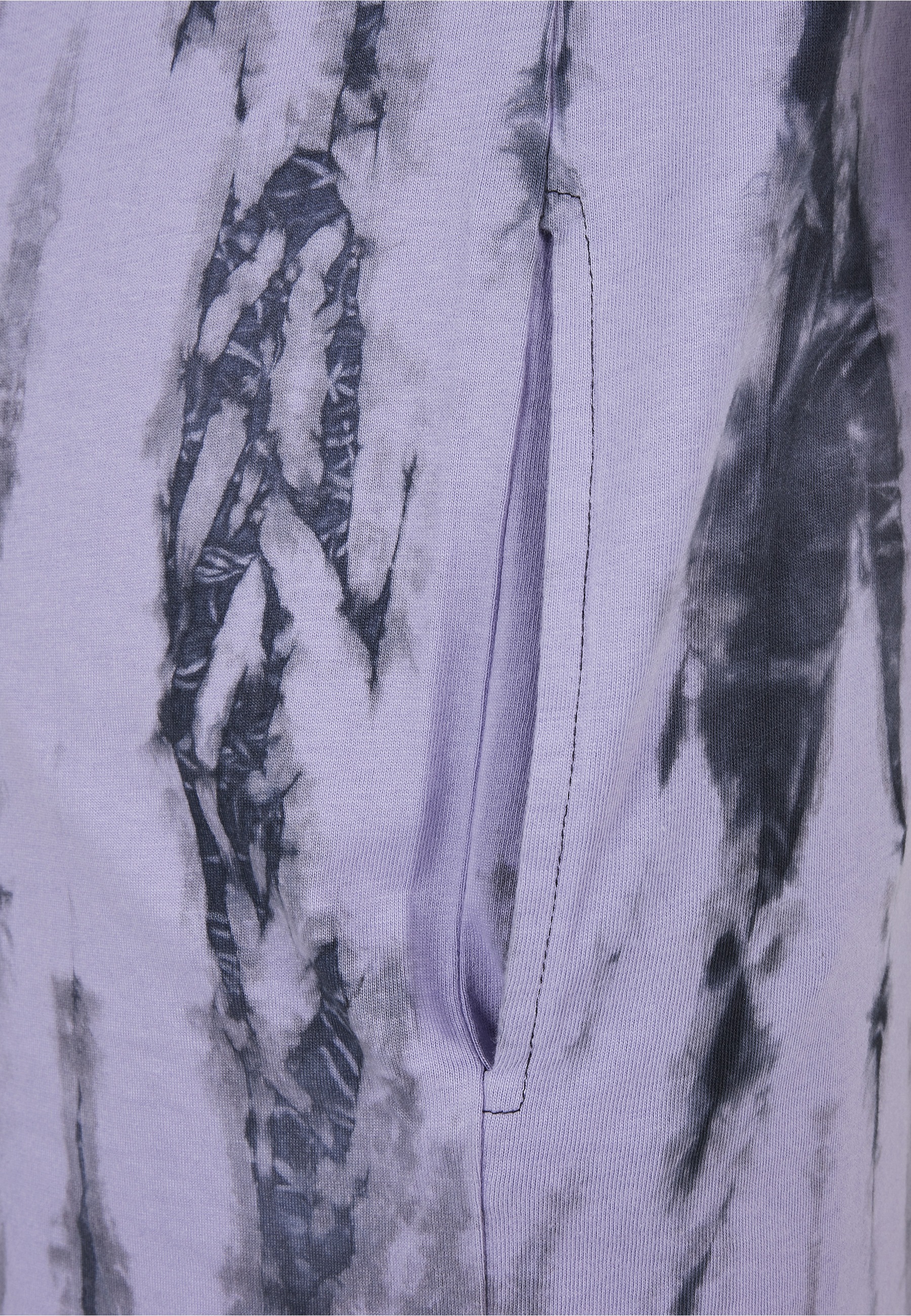 URBAN CLASSICS Shirtkleid »Urban Classics Damen Ladies Oversized Tie Dye Hoody Dress« 1 tlg.