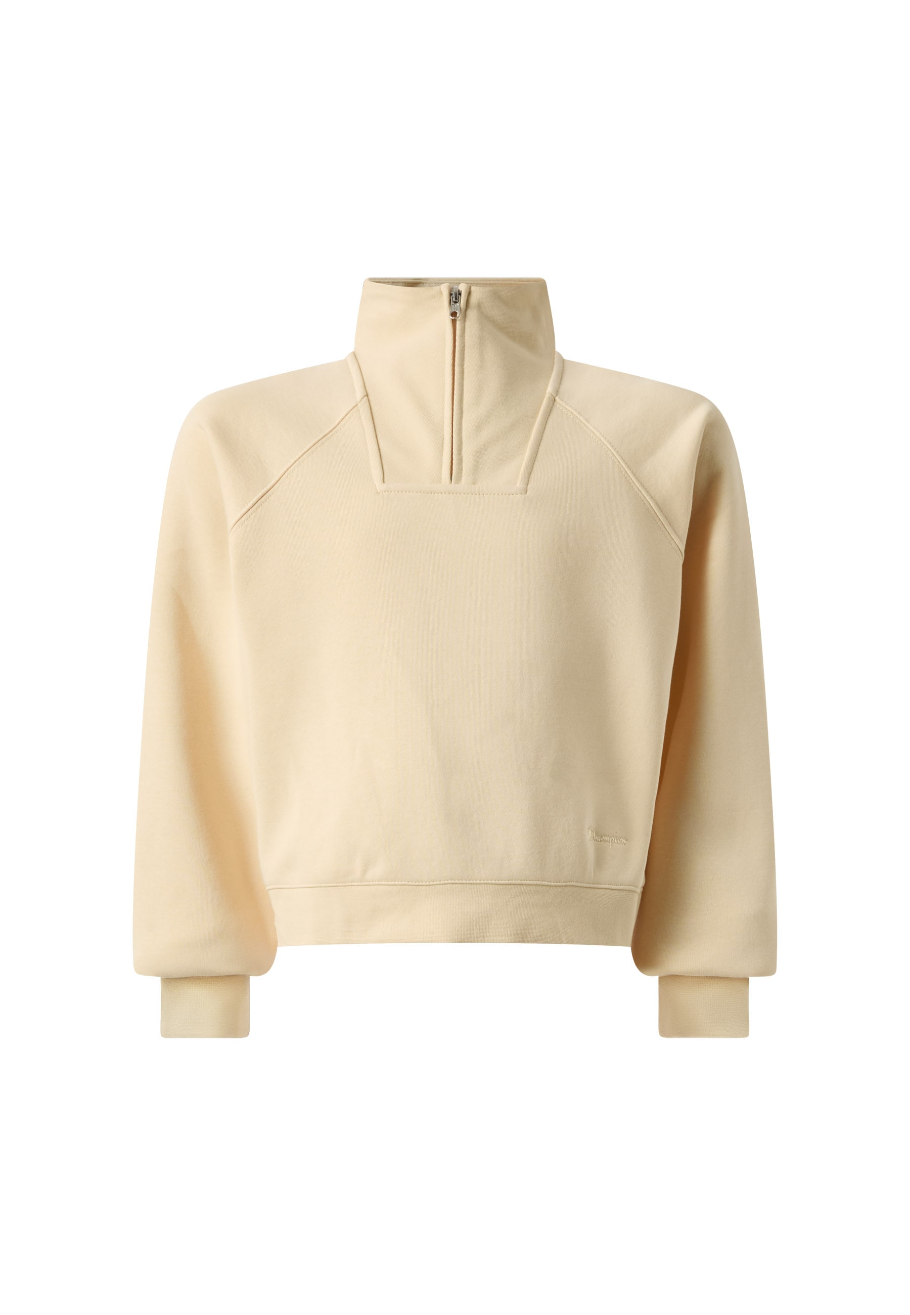 Champion Sweatshirt "SPORTWEAR HALF ZIP Loose Fit", mit halbem Reißverschluss, aus Baumwolle und Polyester, Loose Fit