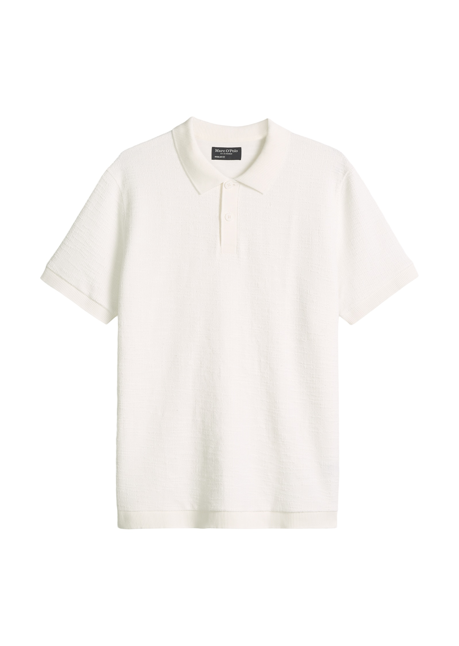 Marc O'Polo Poloshirt »aus weichem Bouclé-Jersey«