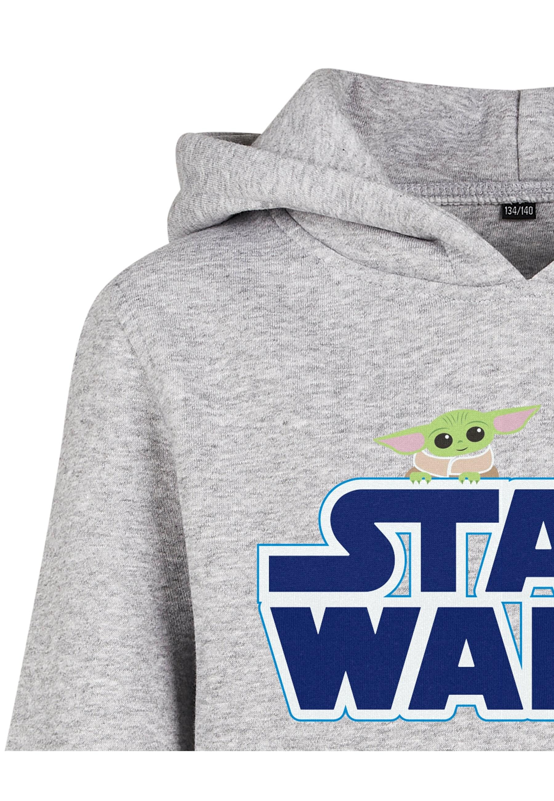 MisterTee Kapuzensweatshirt »MisterTee Herren Kids Star Wars Blue Logo Hoody«, (1 tlg.)