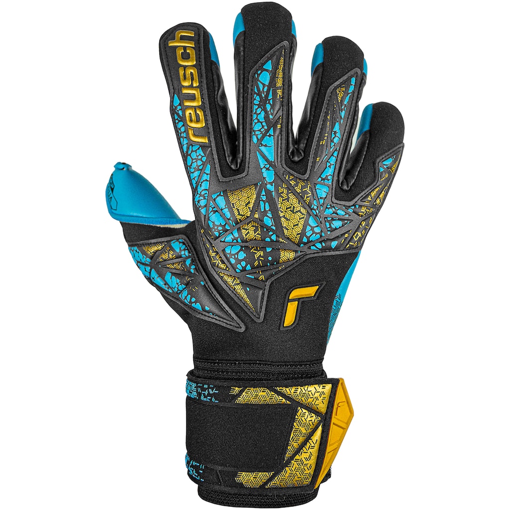 Reusch Torwarthandschuhe »Attrakt Aqua Finger Support«, mit Evolution Negative Cut