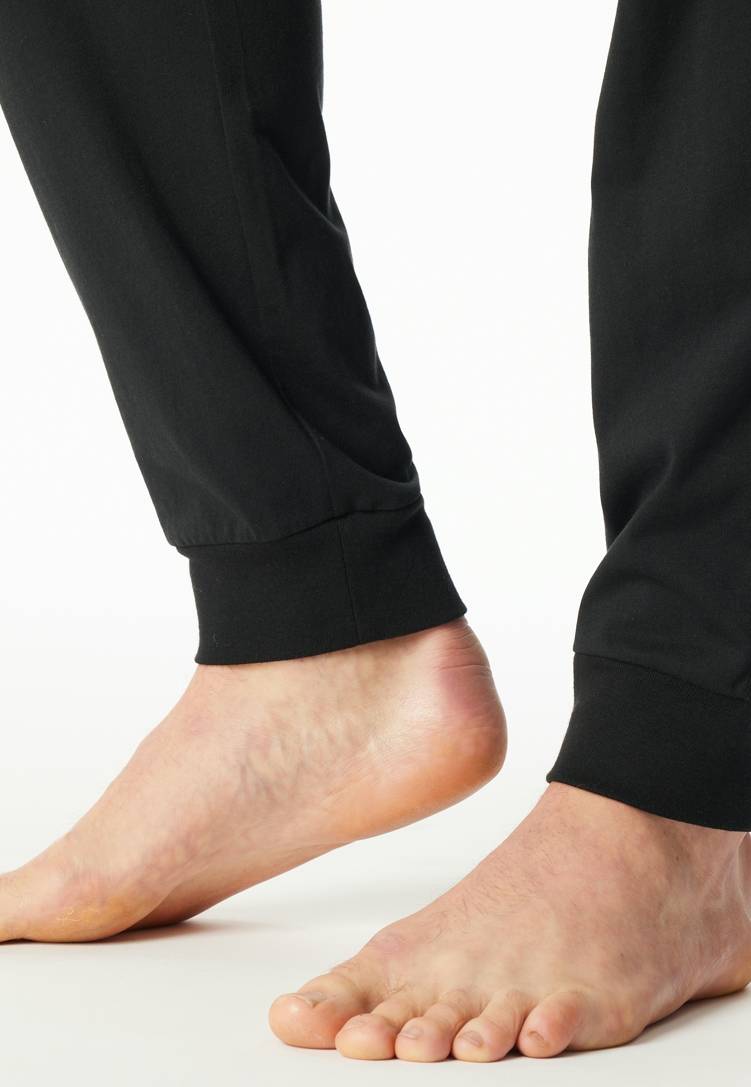 Schiesser Schlafanzug »Modern Nightwear« 2 tlg. seitliche Taschen, Brusttasche, Langarm, Baumwolle, Single Jersey