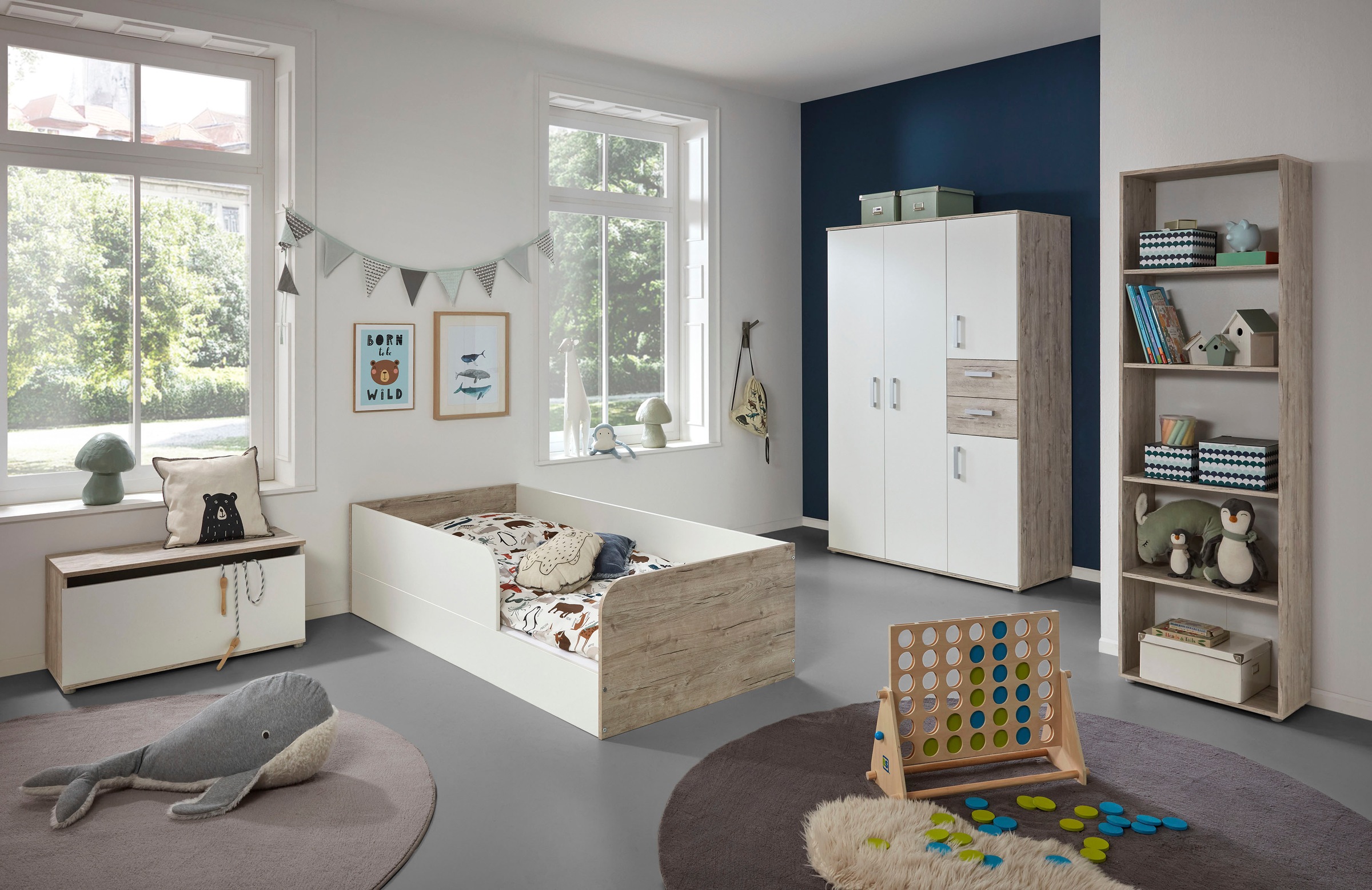 arthur berndt Jugendzimmer-Set "Kinderzimmer "Bente" Set 4-teilig" Set, 4 S günstig online kaufen