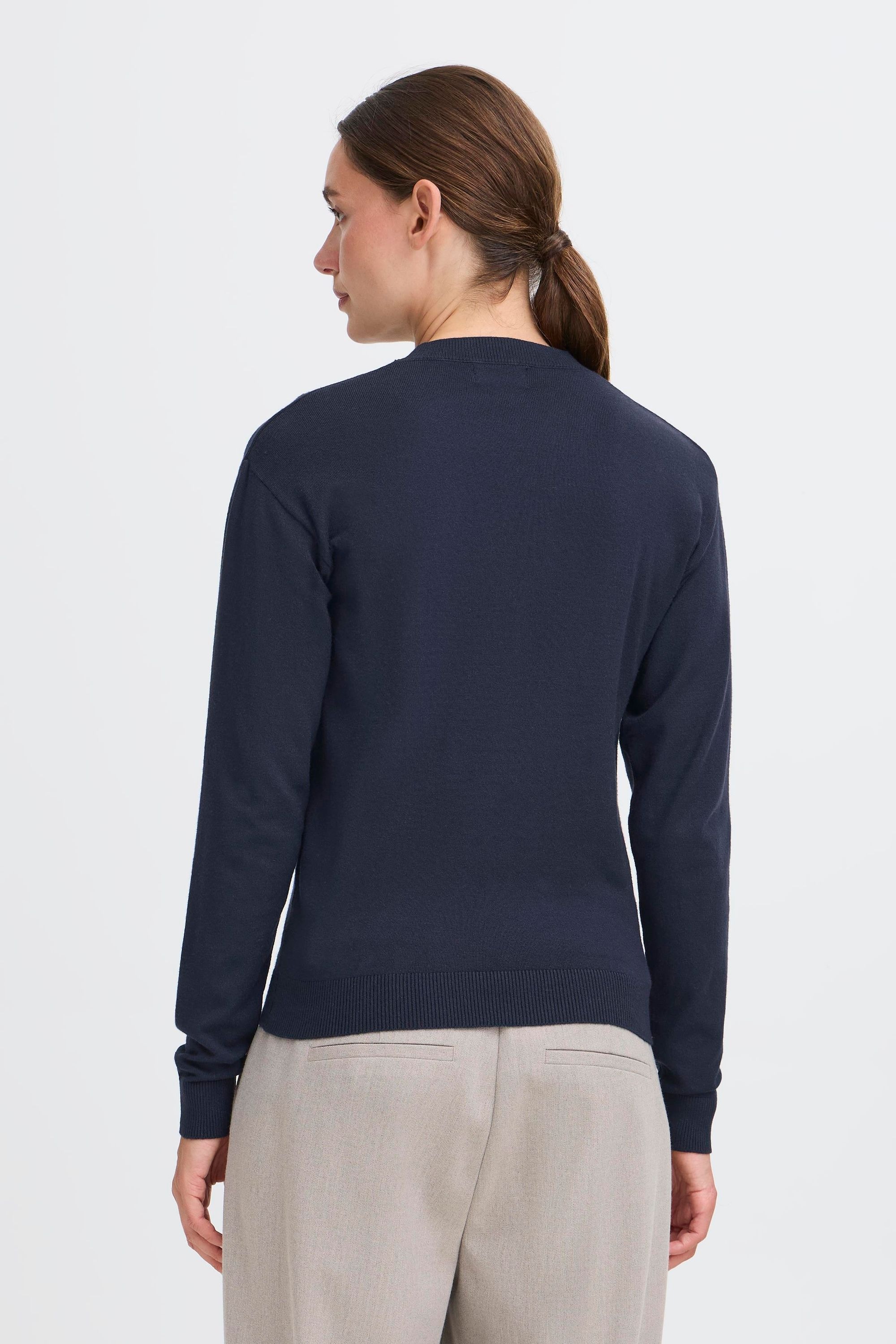 OXMO Strickfleece-Pullover »Strickpullover OXISCANNY LS«