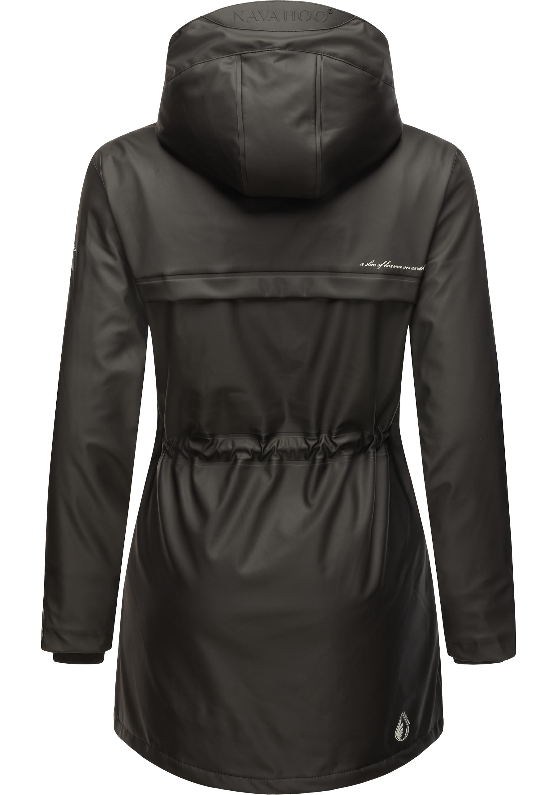 Navahoo Regenmantel »Rainy Forest«, modischer Damen Outdoor Regenparka