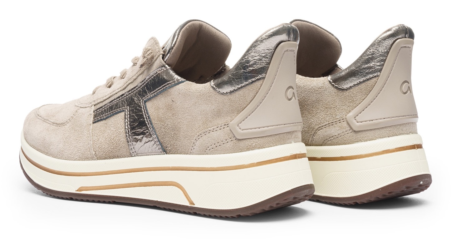 Ara Sneaker »SAPPORO«, Plateausneaker, Schnürschuh in Komfortweite H (= sehr weit)