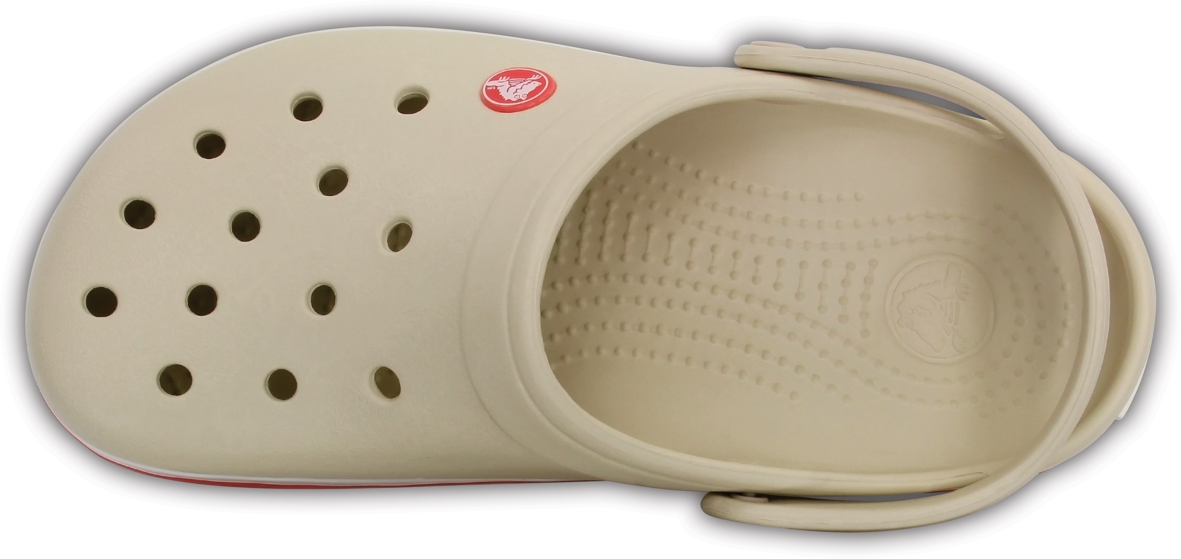 Crocs Clog »Crocband Clog«  ,Sommerschuh, Schlappen, Hausschuh mit zweifarbiger Laufsohle
