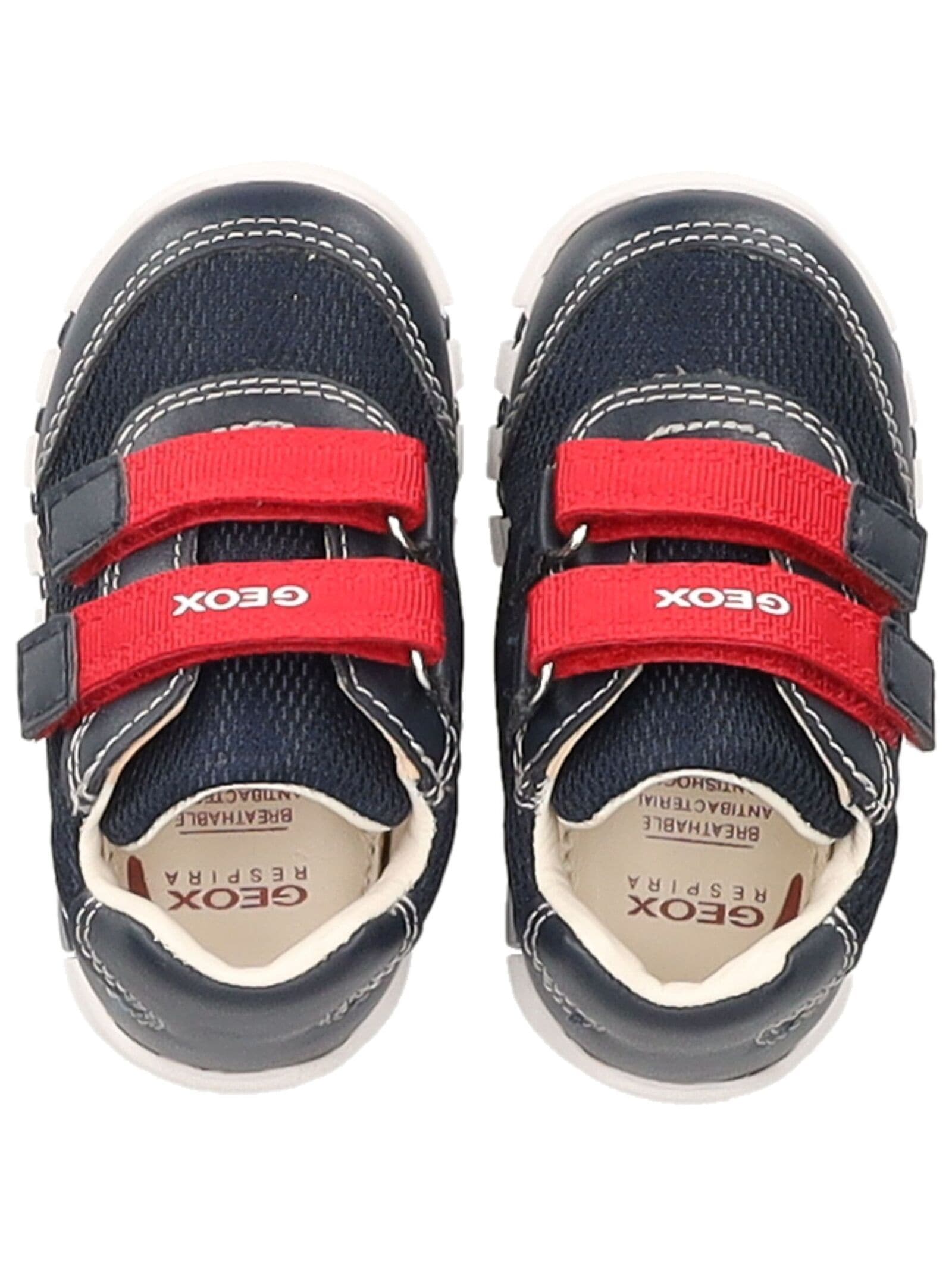 Geox Klettschuh »Geox Halbschuhe Lederimitat/Mesh«