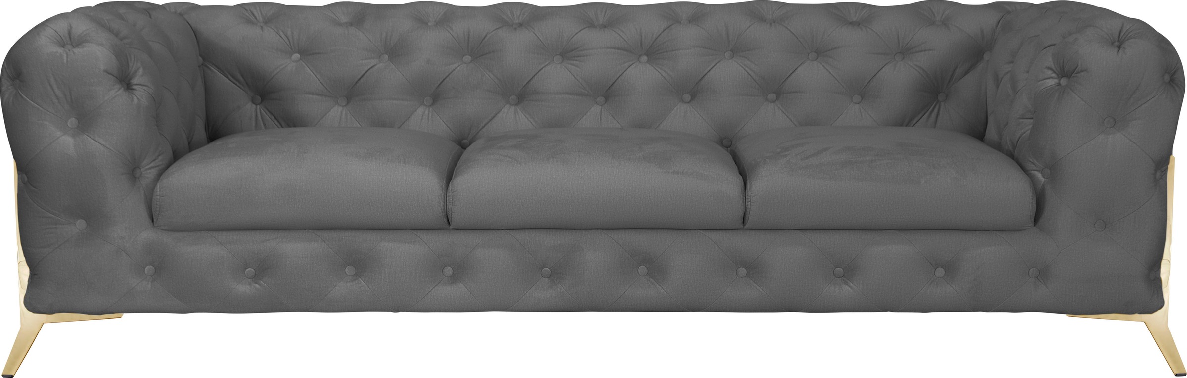 Home affaire Chesterfield-Sofa "Amaury" aufwändige Knopfheftung, moderne Ch günstig online kaufen