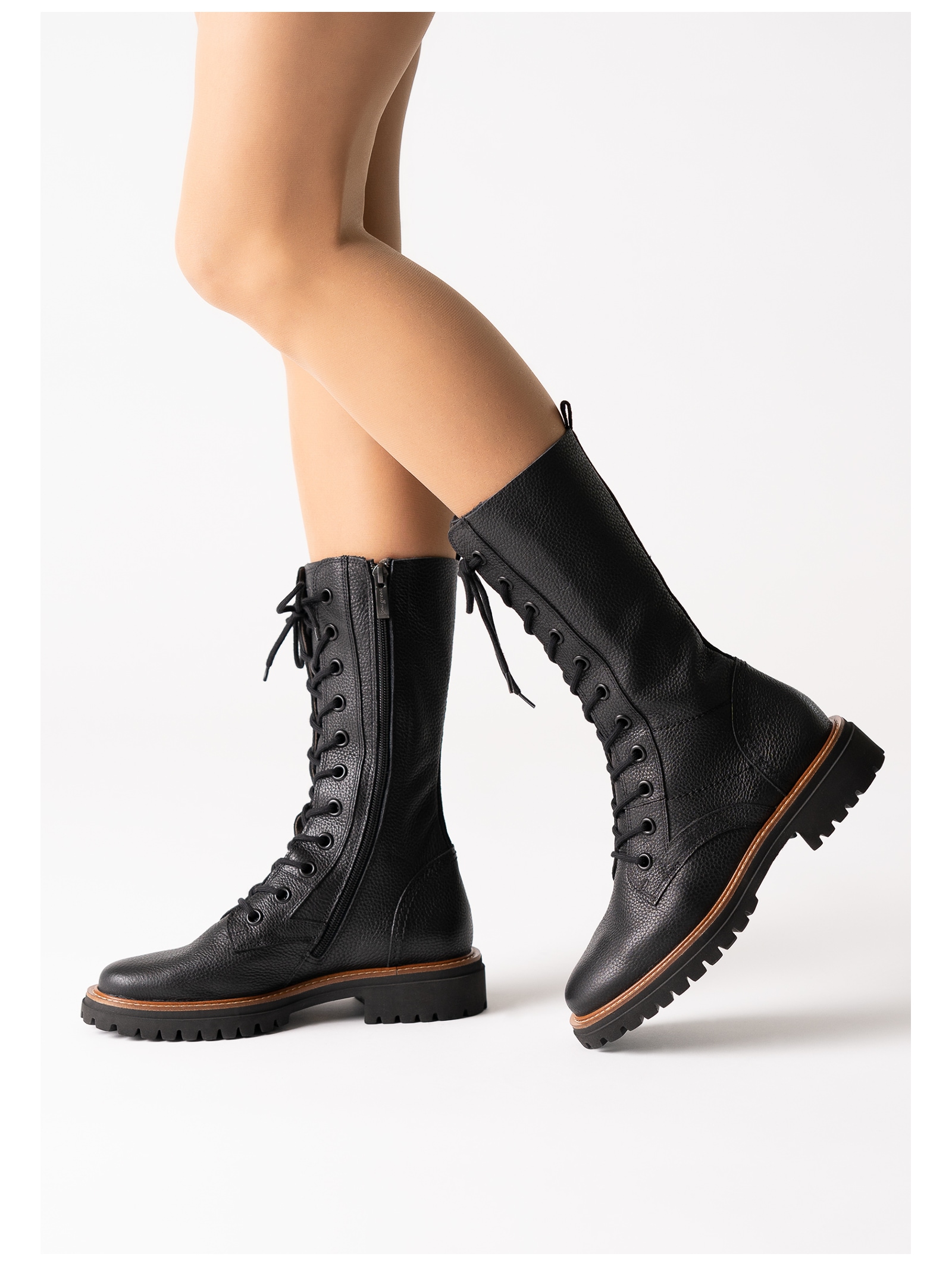 Paul Green Schnürstiefel »Paul Green Stiefel Glattleder«