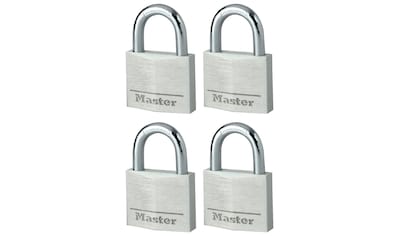 Master Lock Vorhängeschloss, (Set, 4 tlg.), Aluminium, gelichschließend kaufen