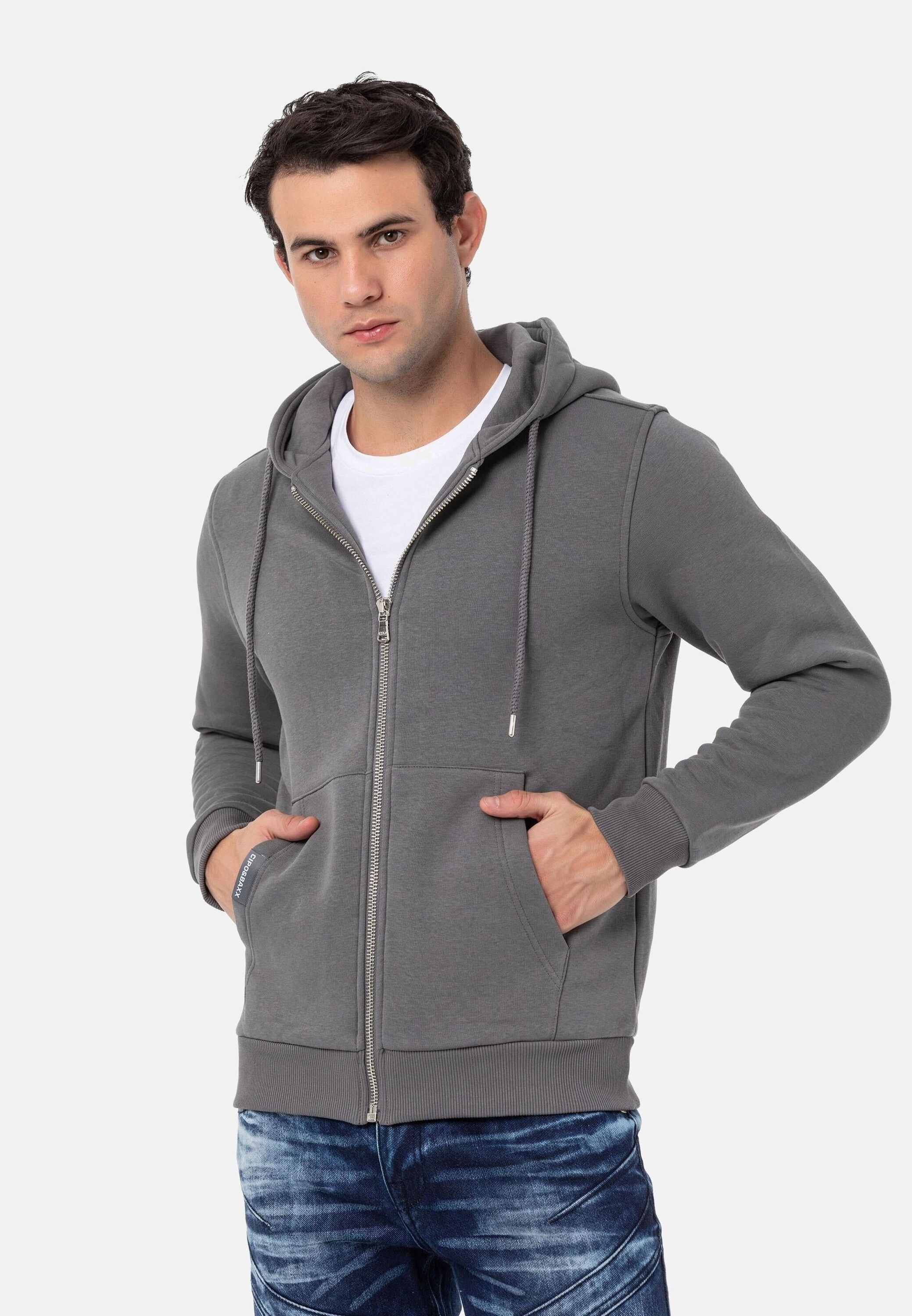 Cipo & Baxx Sweatjacke »Jacken«, mit Kapuze, CL556