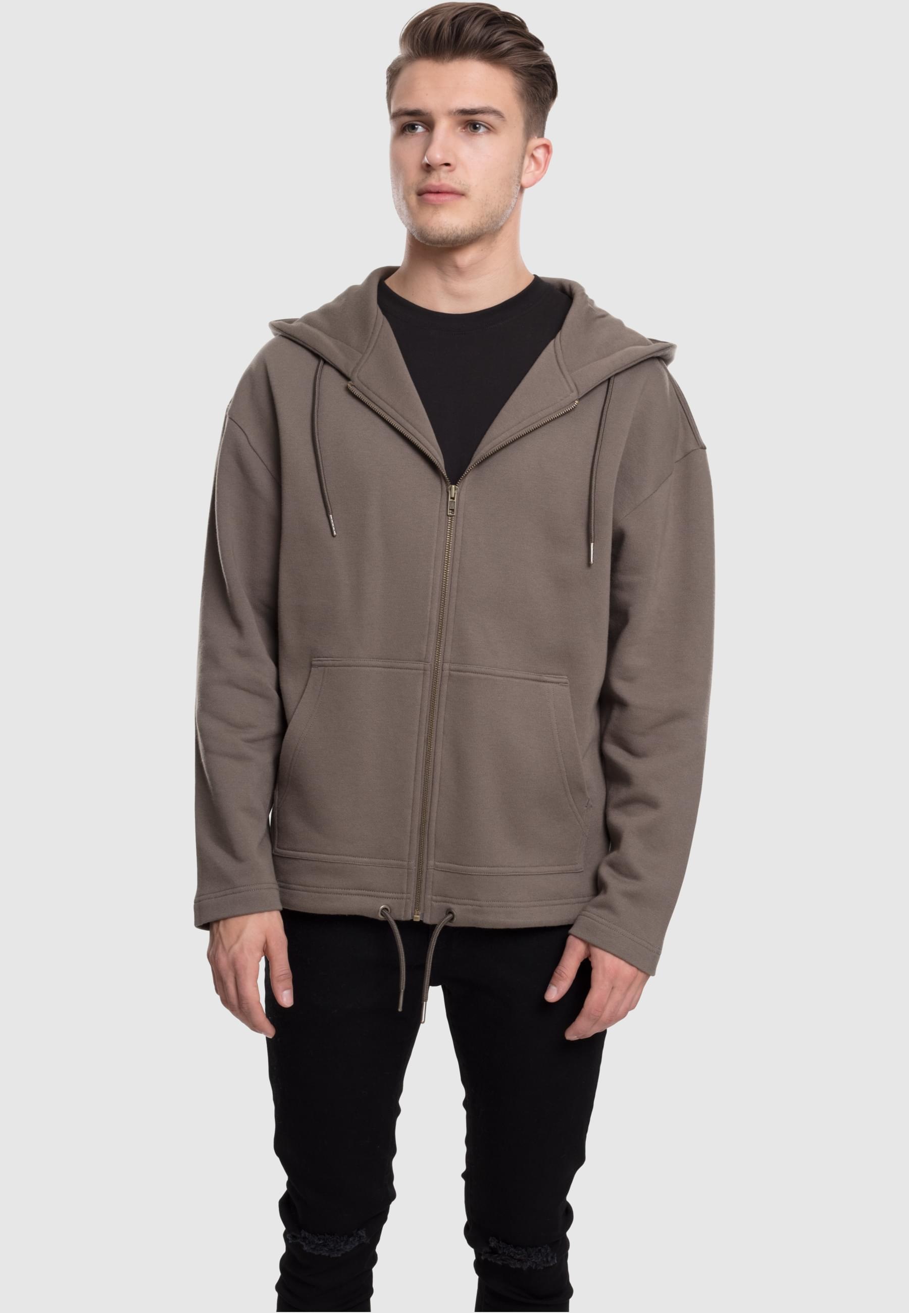 URBAN CLASSICS Sweatjacke »Urban Classics Herren Long Sweat Zip Hoody«