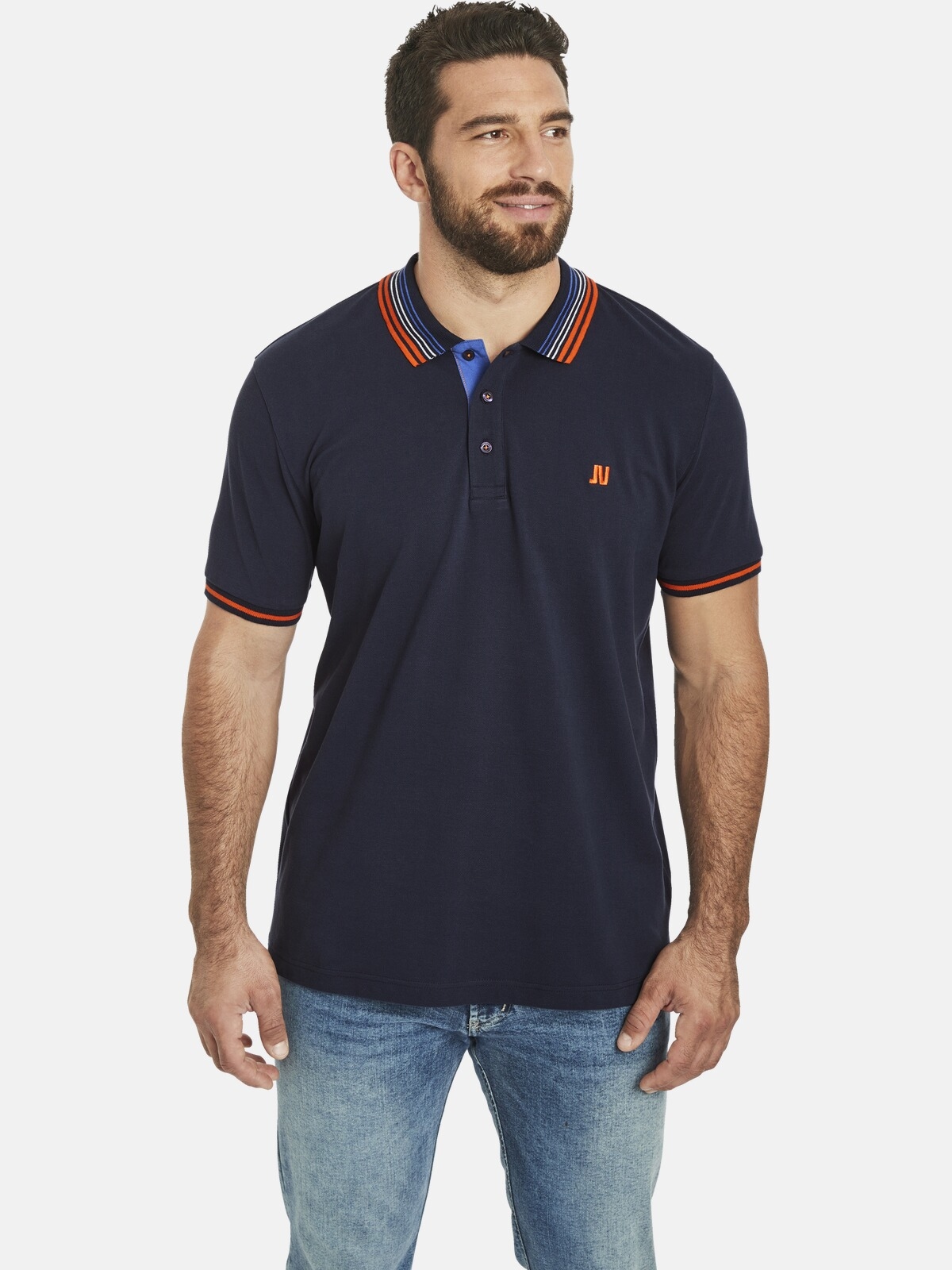 Jan Vanderstorm Poloshirt "Poloshirt VOLKBERT" 1 günstig online kaufen