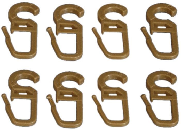 Liedeco Faltenclip Faltenlegehaken, für Gardinenringe günstig online kaufen