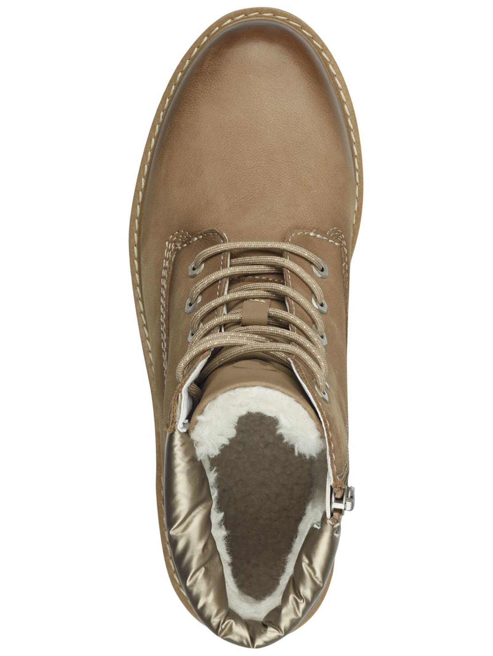Tamaris Schnürstiefelette »Tamaris Stiefelette Nubukleder/Textil«
