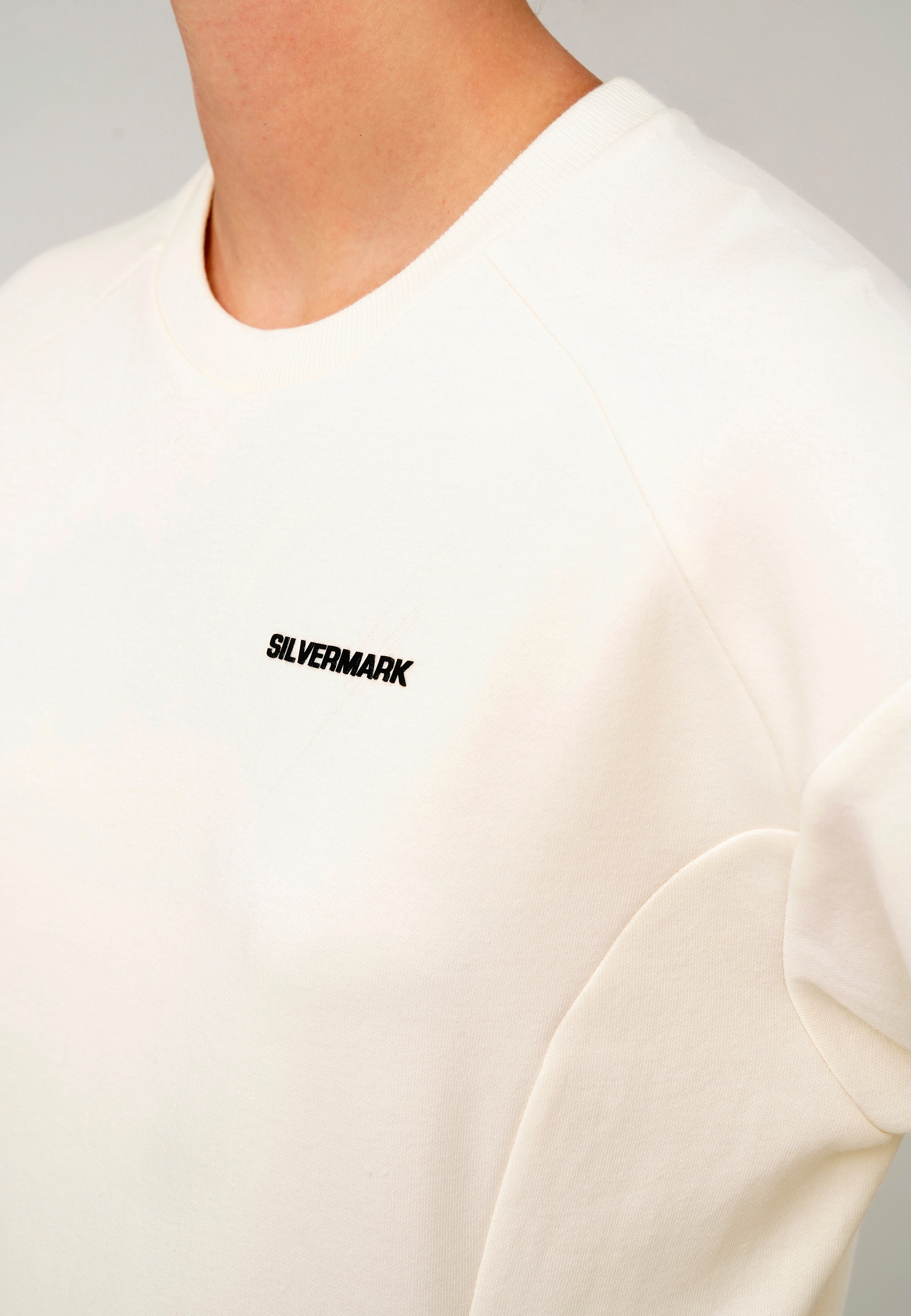 kaufen by elastischen Sweatshirt ▷ »Silvermark BAUR GIORDANO mit G-Motion«, | Bündchen