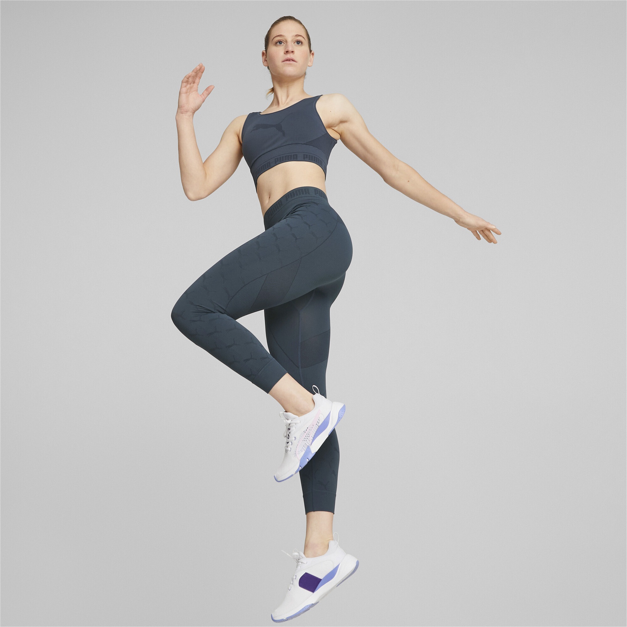 PUMA Crop-Top »EvoKNIT Crop-Top Damen«