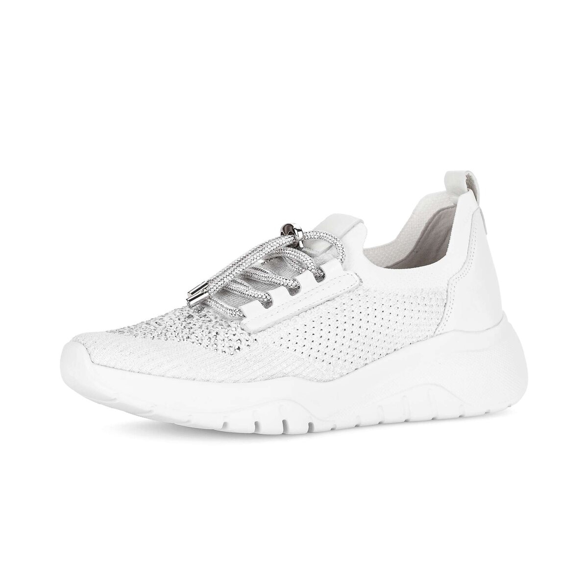 Gabor Sneaker "Sneaker low Materialmix Leder/Lederimitat" günstig online kaufen