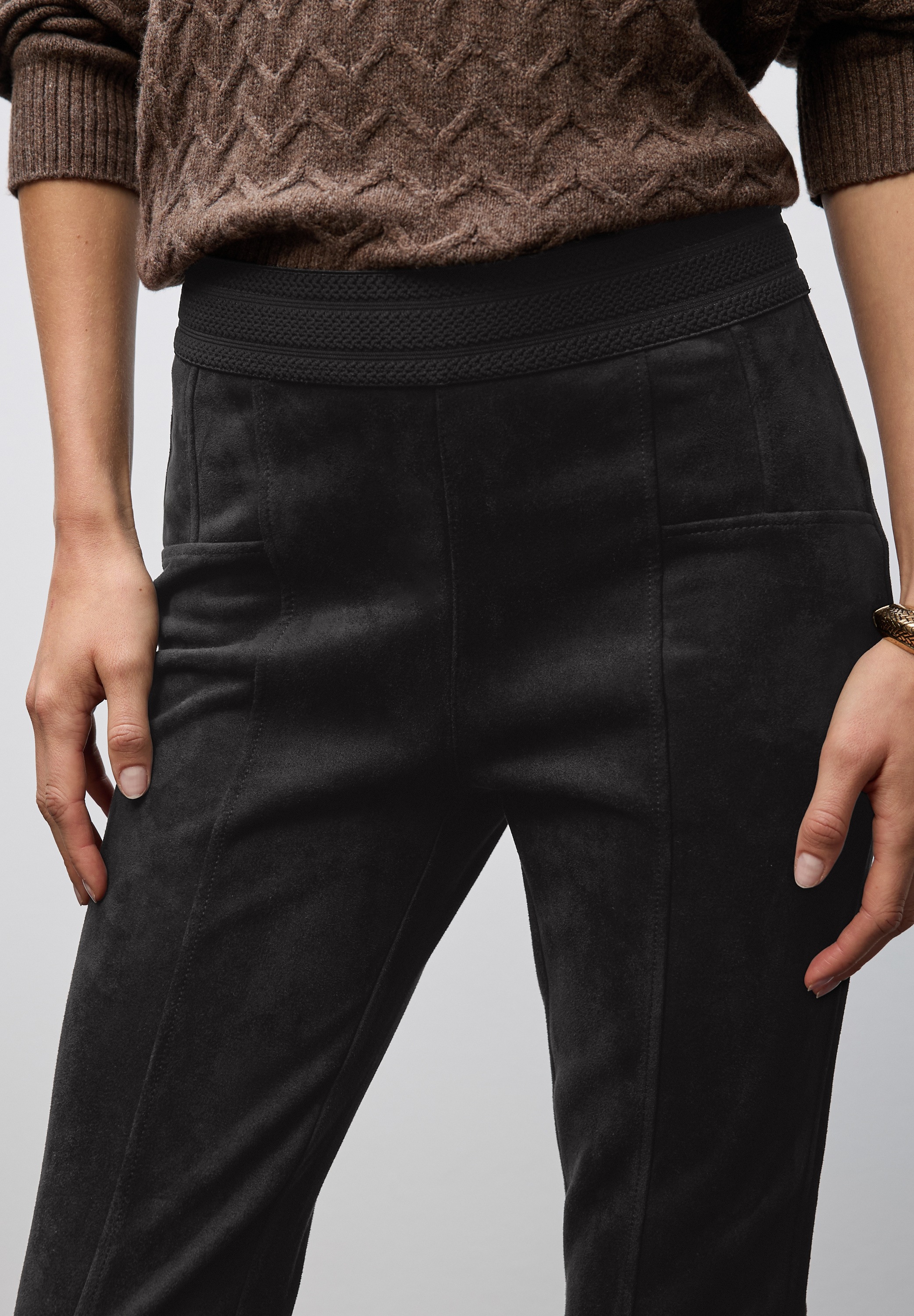STREET ONE Stoffhose »Style Hope«, mit elastischem Bund