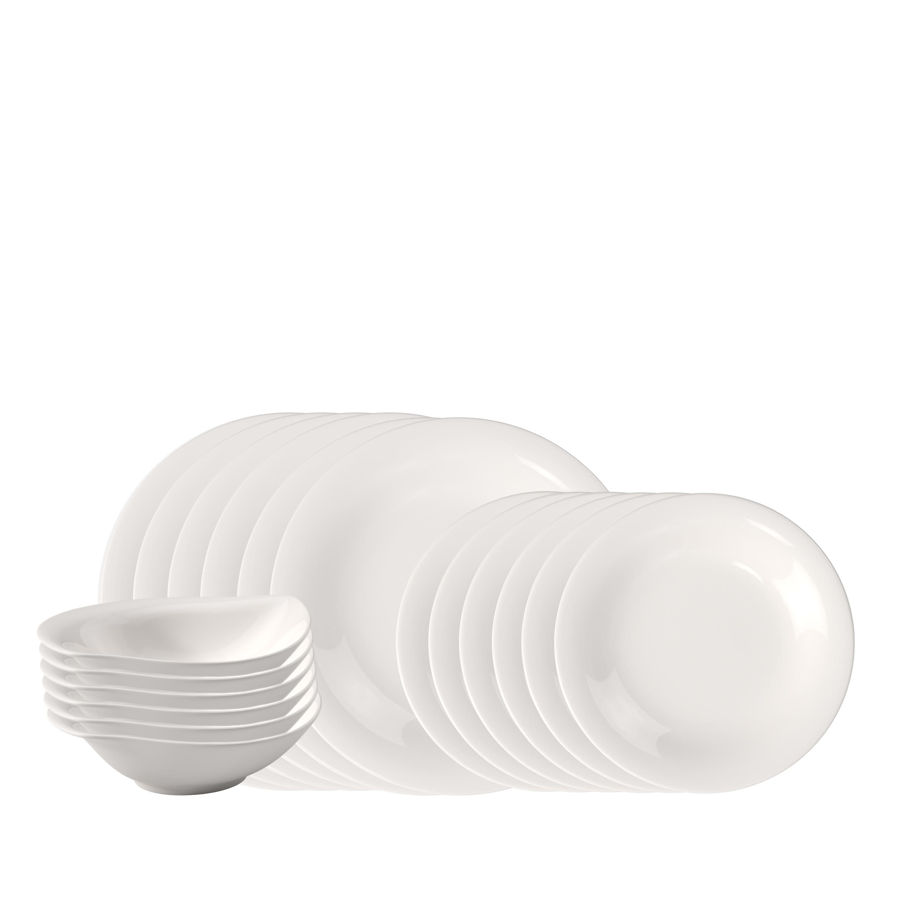 like. by Villeroy & Boch Geschirr-Set "Essential Dinner-Set" Premium Porzellan