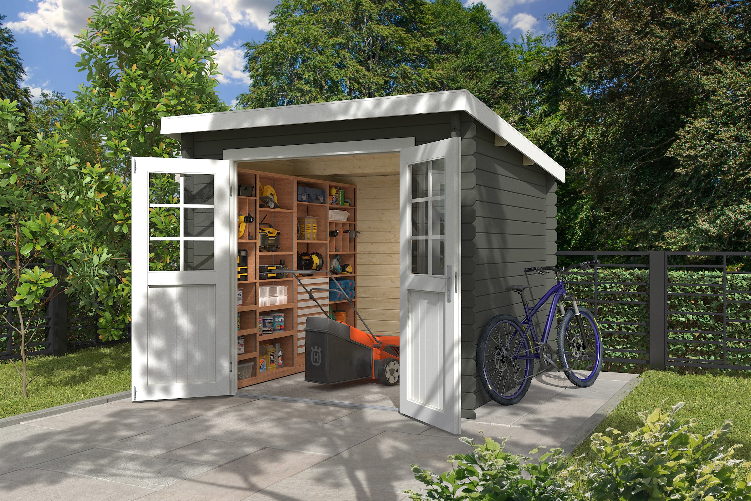 Nordic Holz Gartenhaus "Indi 175" günstig online kaufen