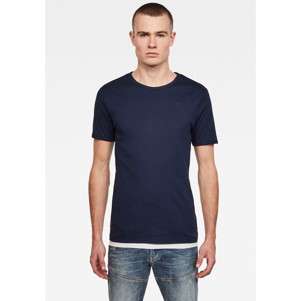 G-Star RAW T-Shirt, (Packung, 2er-Pack)