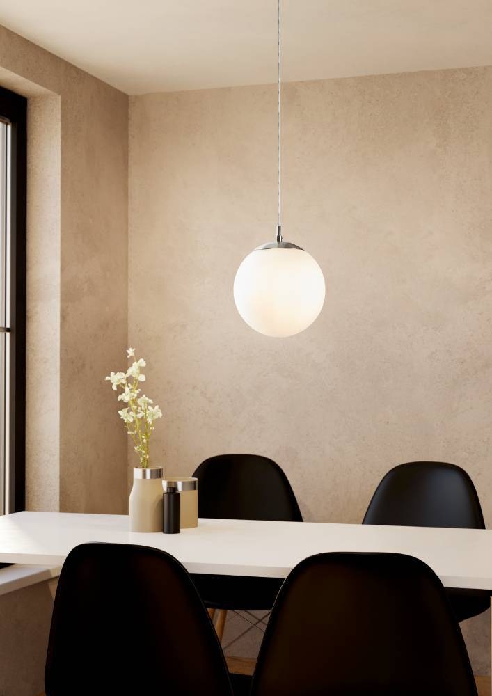 EGLO Hängeleuchte »RONDO«, 1 flammig, Leuchtmittel E27 | ohne Leuchtmittel-ohne Leuchtmittel, Esszimmerlampe, zeitloses Design, modern, schlicht