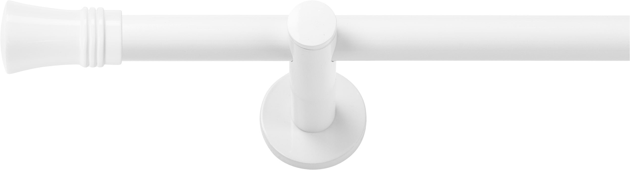 SN DECO GROUP Gardinenstange "Gardinenstange Lyon Ø 19 mm, 1-läufig, Fixmaß, verschraubt" Ø 19 mm Fixmaß;kürzbar