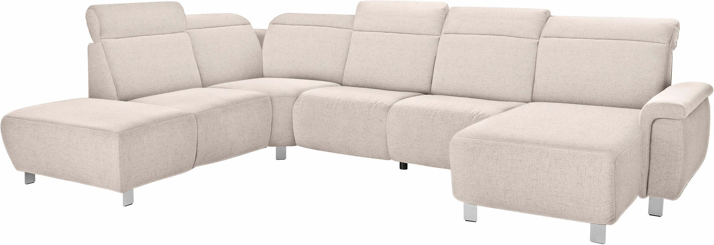 sit&more Wohnlandschaft »Township U-Form«, wahlweise mit elektrischer Wallfree-Funktion