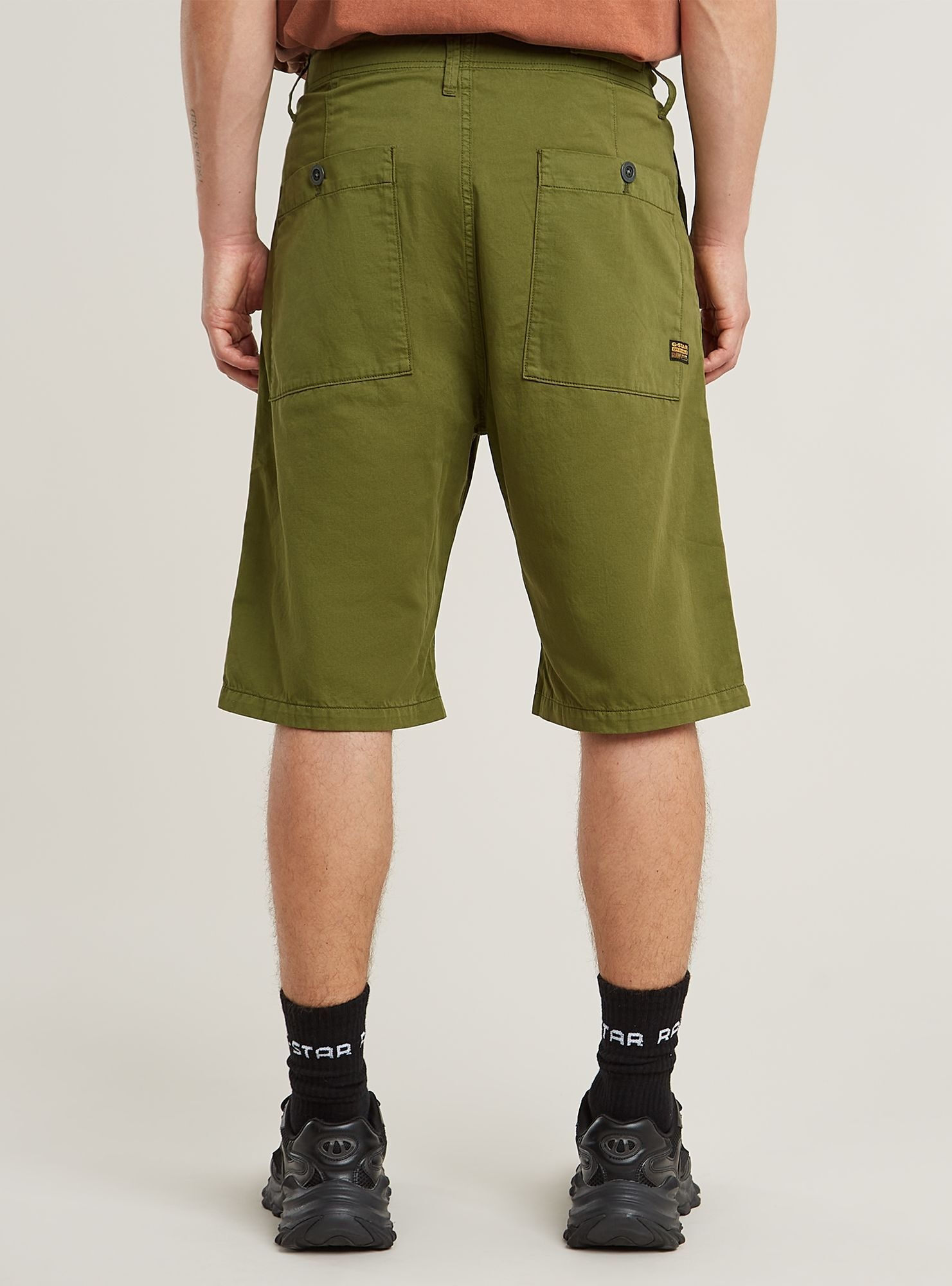 G-STAR Chinoshorts "Pleated Chino Shorts" günstig online kaufen