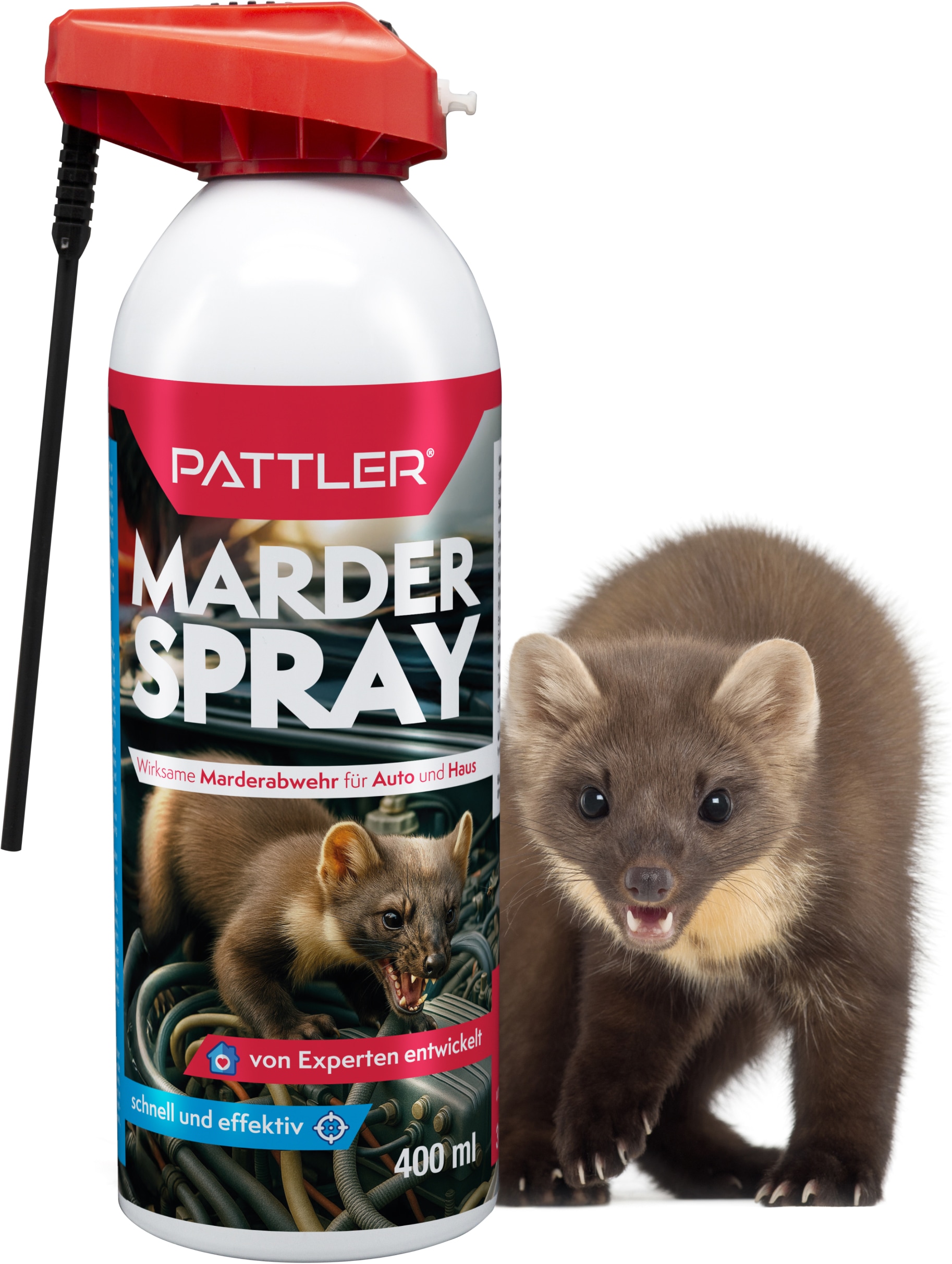 Pattler Marderspray "Hochwirksam mit Sofortwirkung" 400 ml