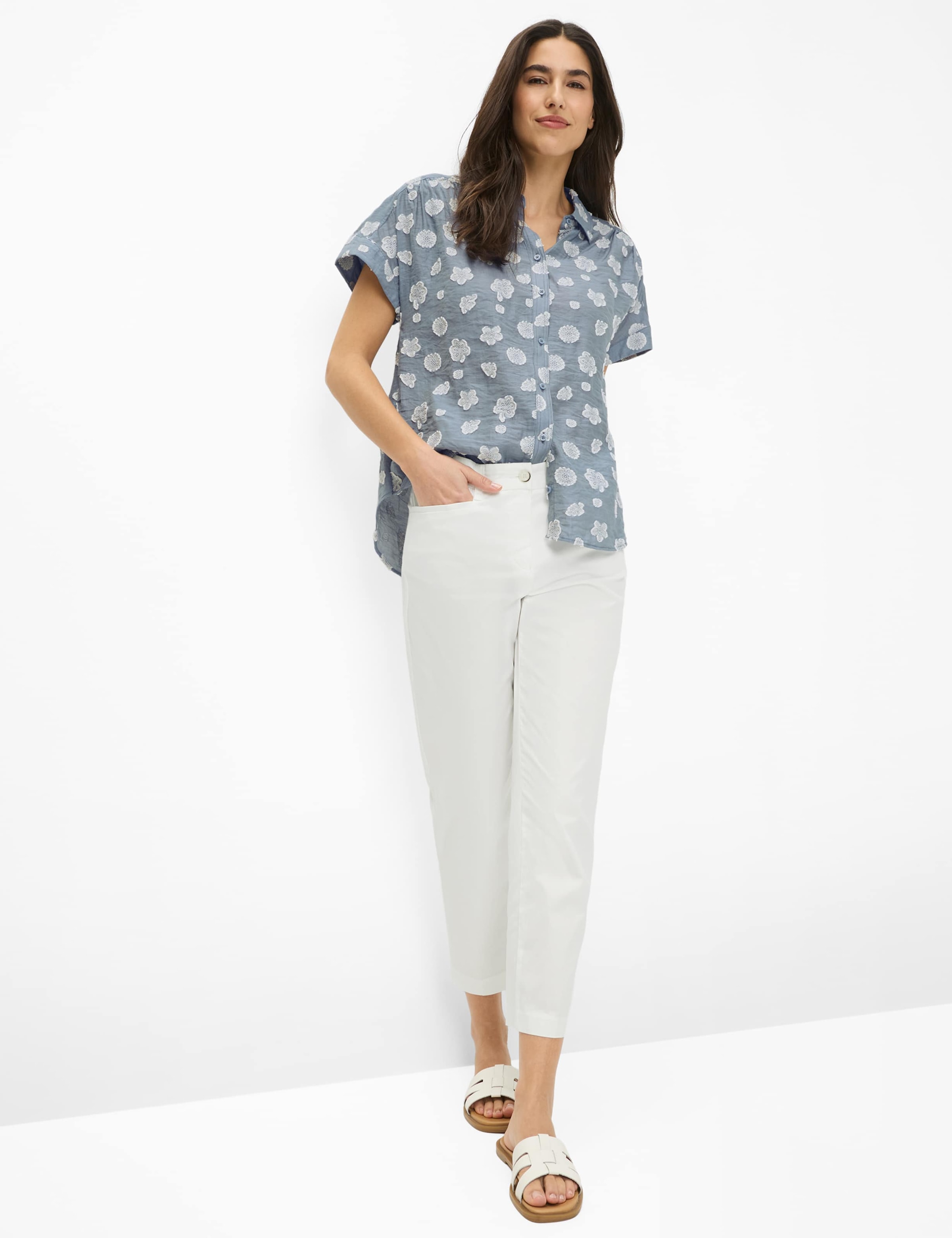 Brax Kurzarmbluse »Style VIV«
