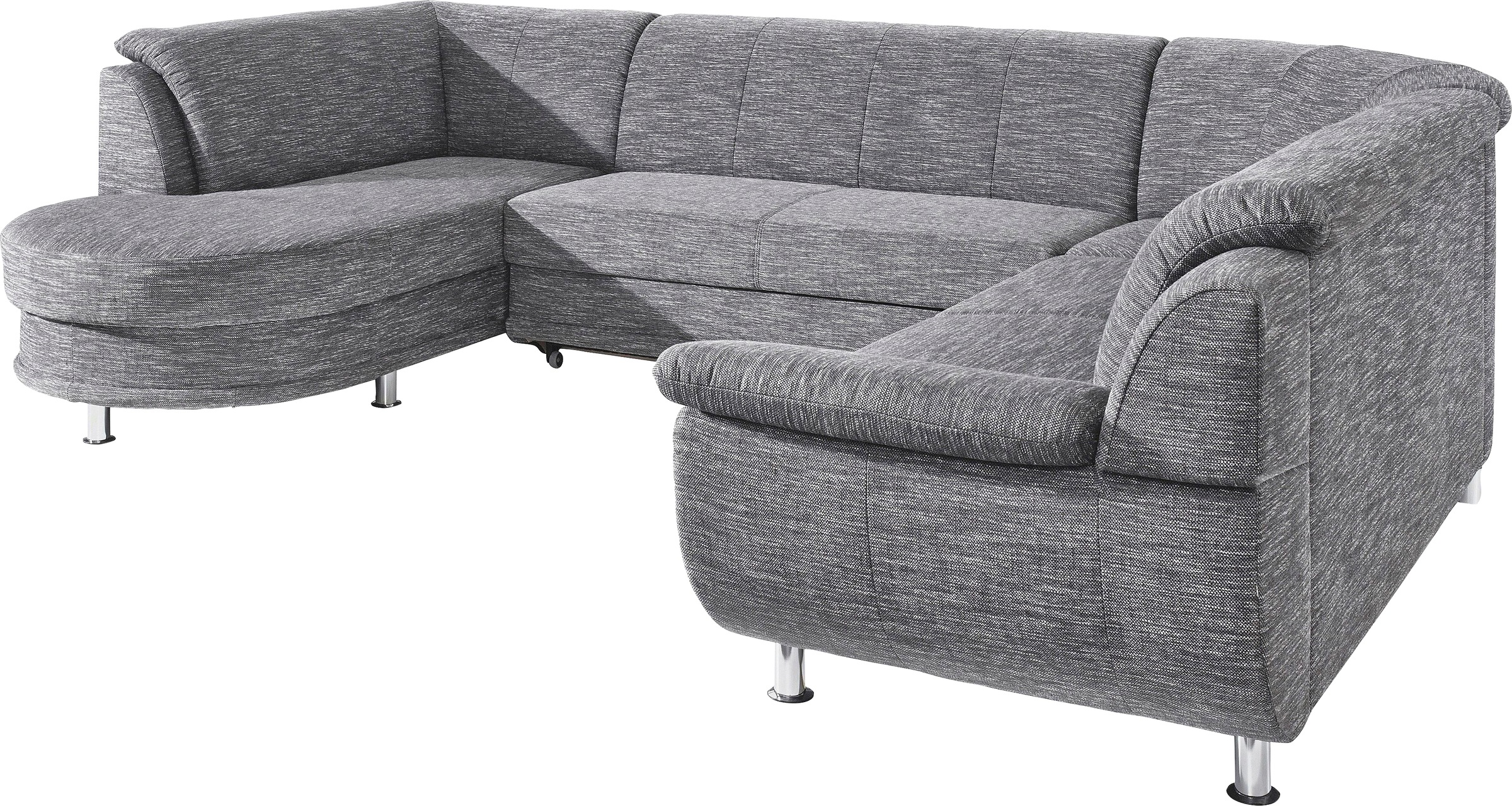 TRENDMANUFAKTUR Wohnlandschaft »Rondo, U-Form«, inkl.Federkern, wahlweise mit Bettfunktion