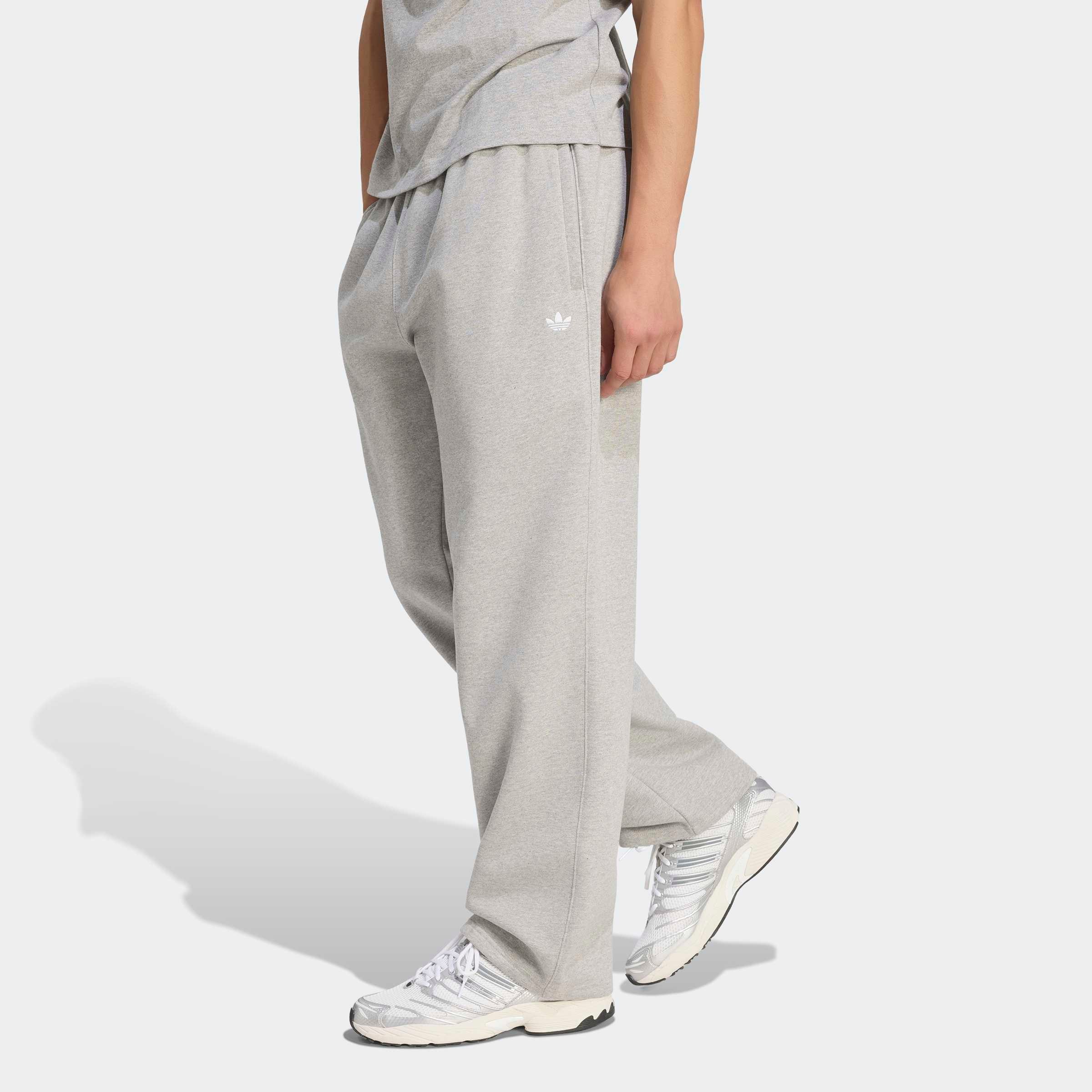adidas Originals Sporthose "TREFOIL ESSENTIALS, OFFENER SAUM" für Erwachsene, ohne Verschluss, aus Baumwolle, normal-weite Passform