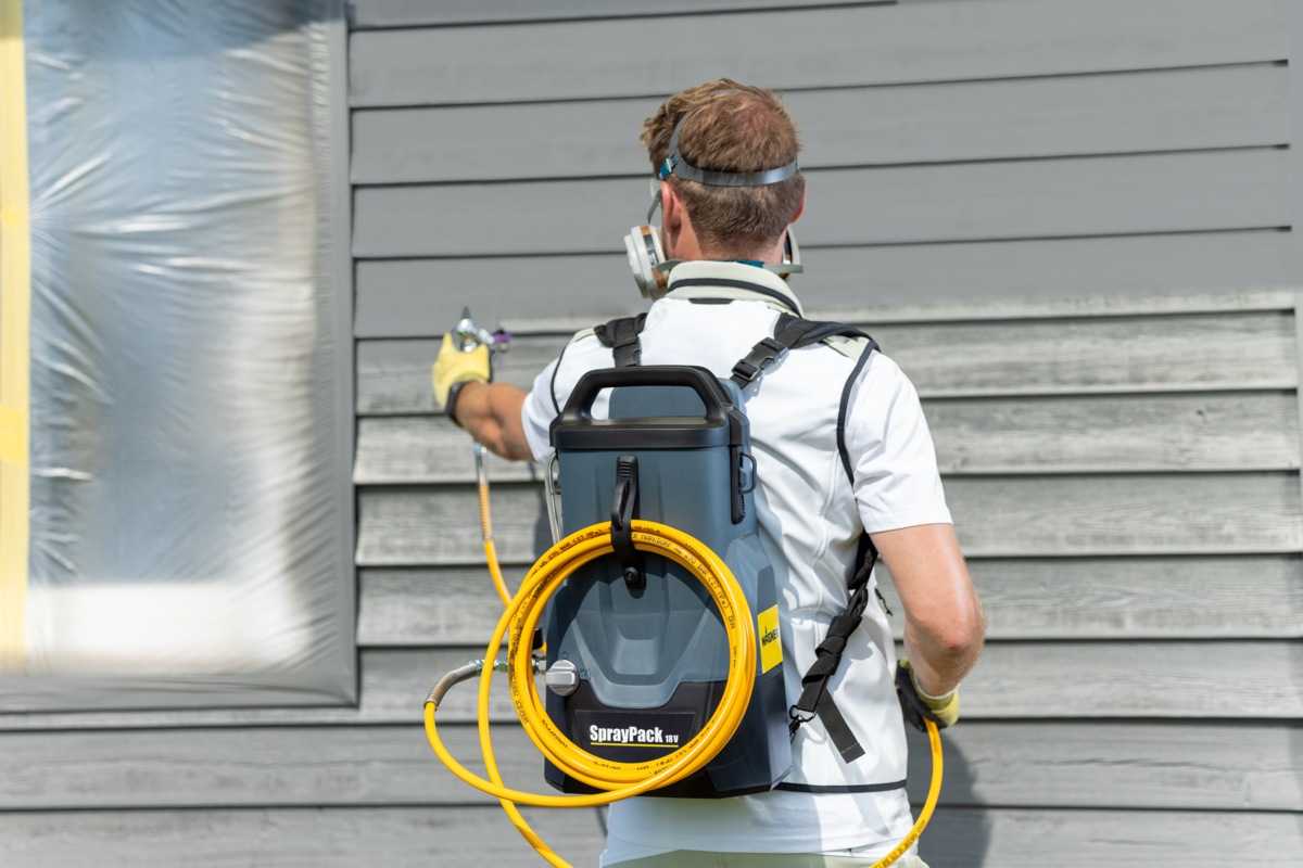 WAGNER Farbsprühgerät »SprayPack 18 V Kit« Inkl. 2. Bosch AmpShare Akku + FlexTwist Z