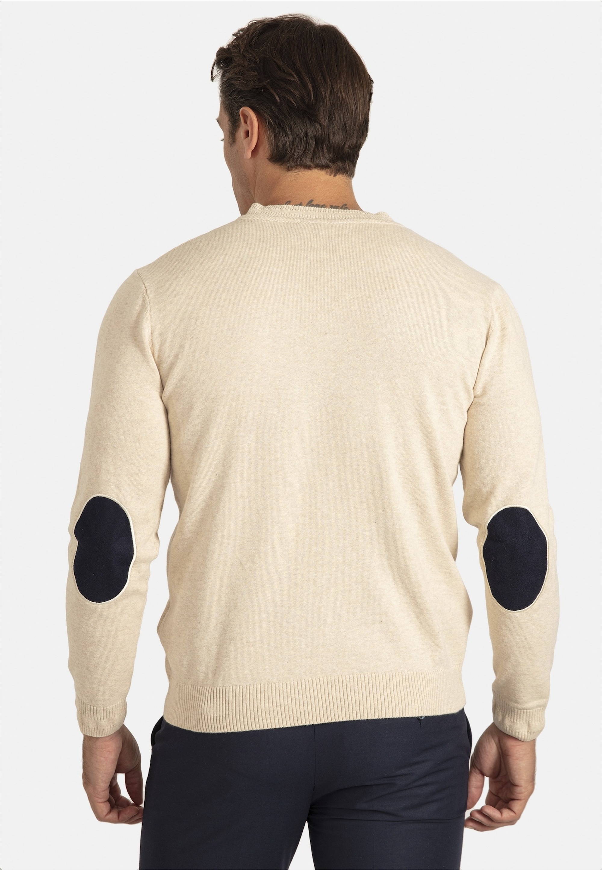 SIR RAYMOND TAILOR Strickpullover »Los Angeles«, (1 tlg.), mit klassischem V-Ausschnitt