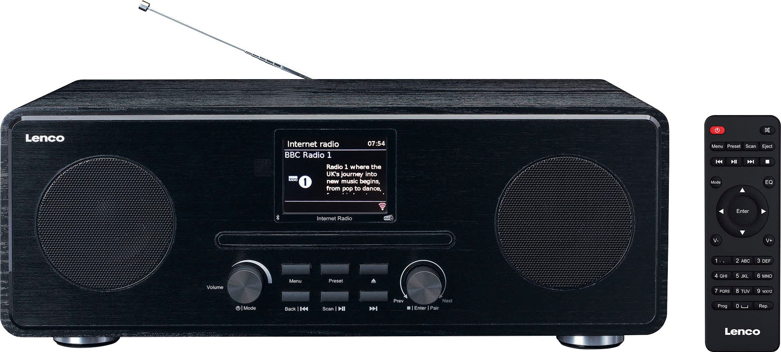 Lenco Internet-Radio »DIR-260BK«, (Internetradio)