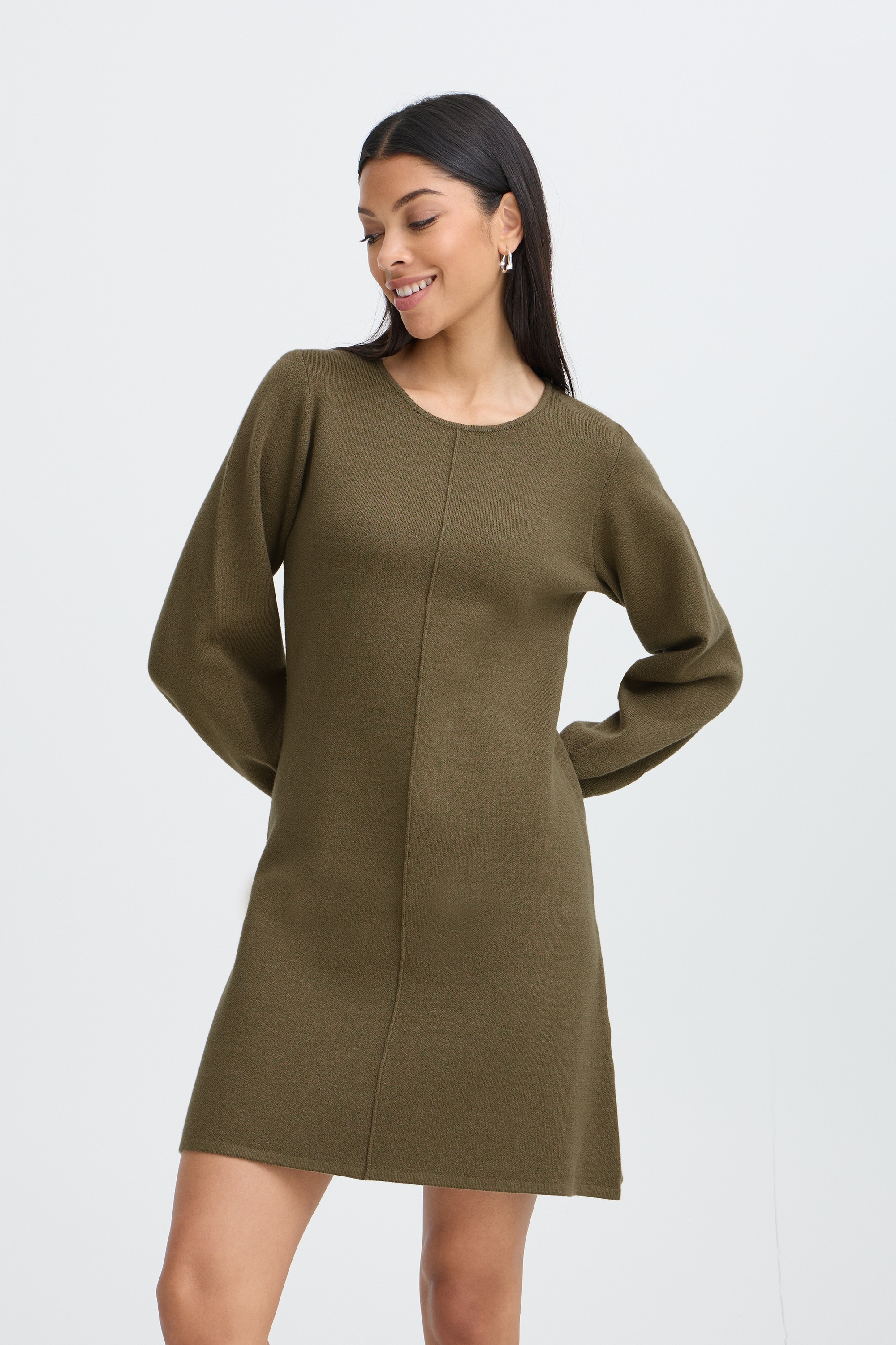 b.young Midikleid »Damen Casual BYOTARI«